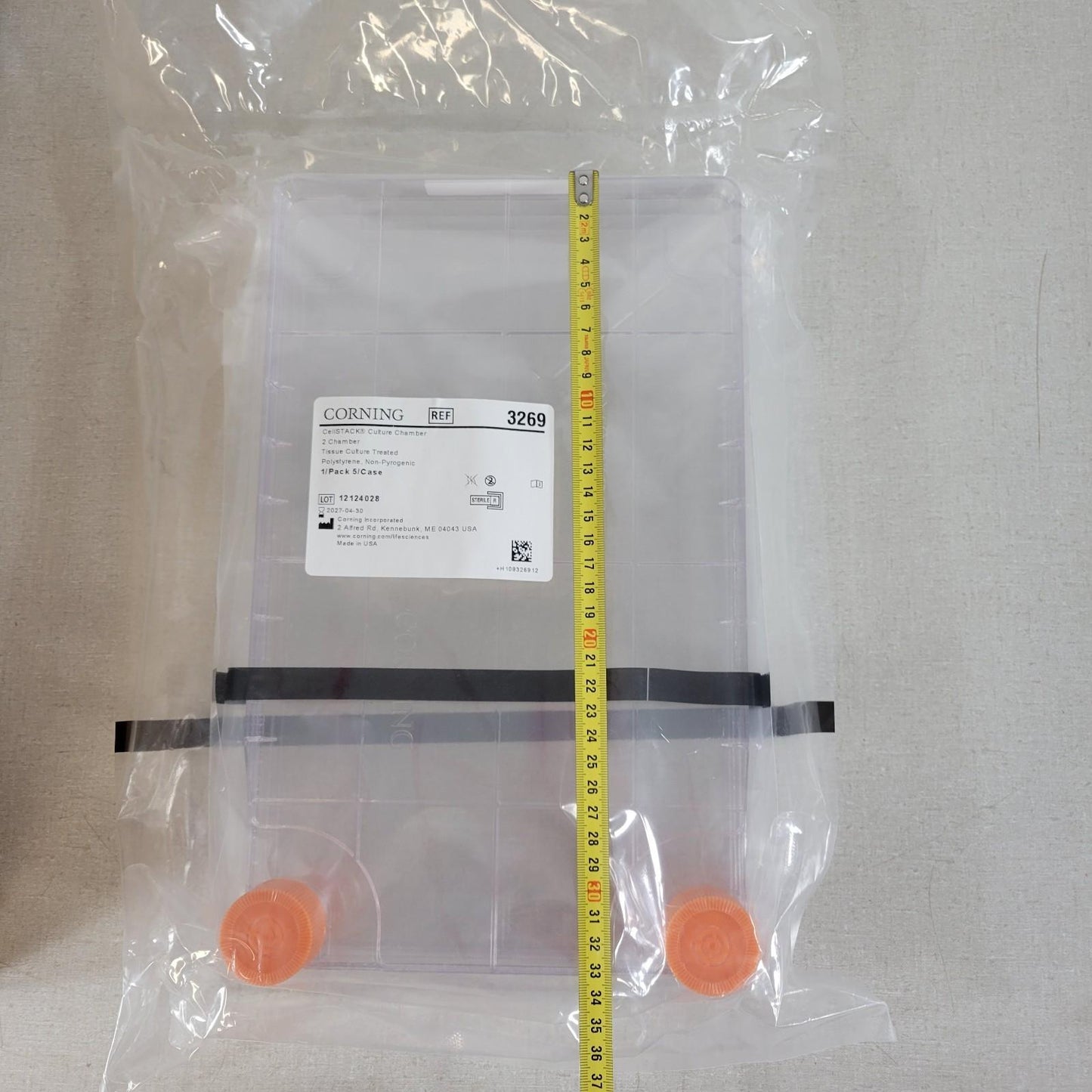 Corning 3269 CellSTACK Culture 2 Chamber Tissue Culture Treated Polystyrene