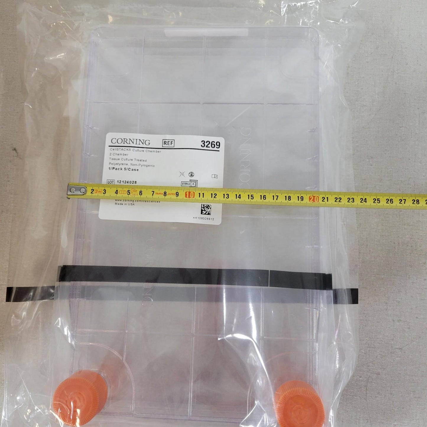 Corning 3269 CellSTACK Culture 2 Chamber Tissue Culture Treated Polystyrene