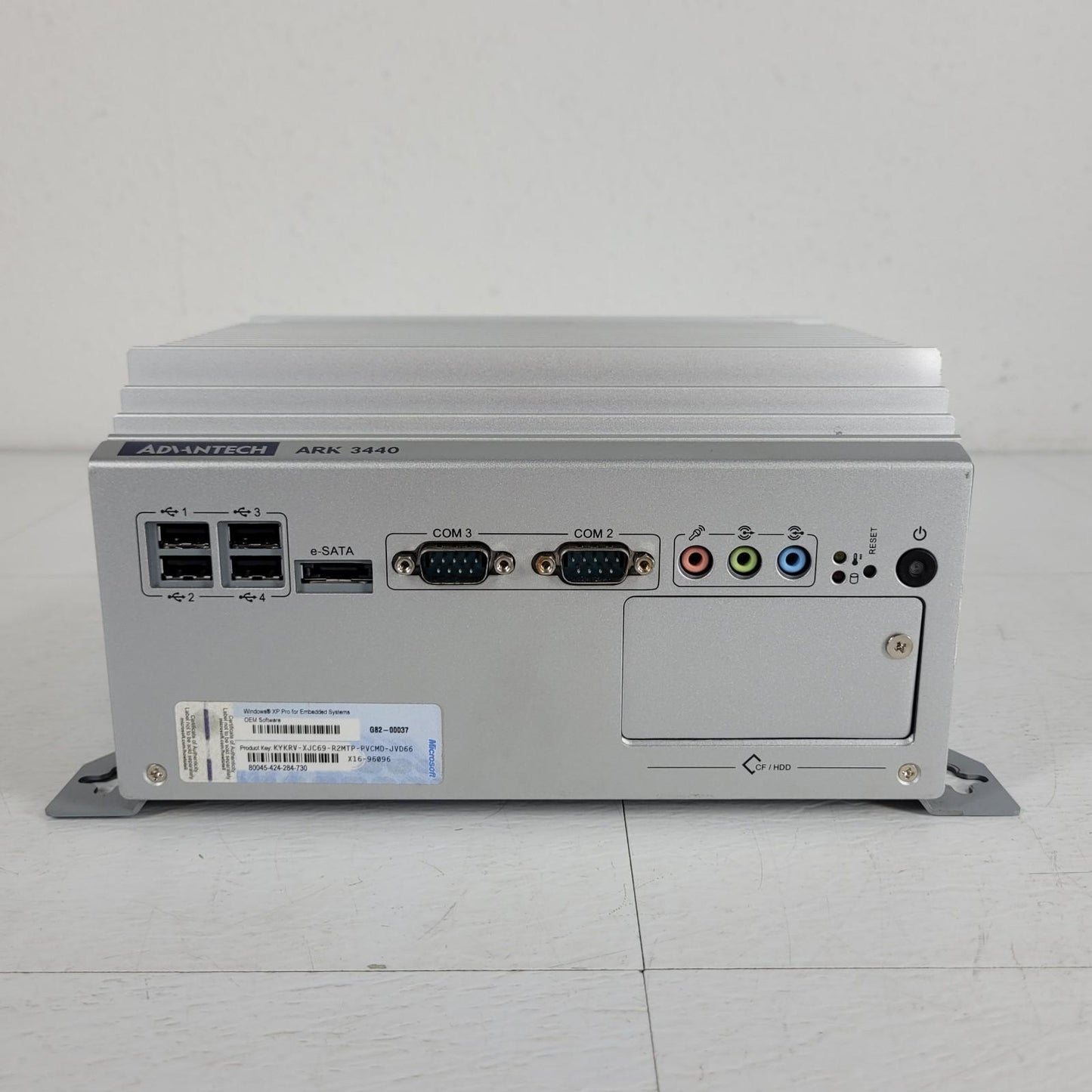 TESTED Advantech ARK-3440 Industrial Embedded Fanless Compact PC w/ Windows XP