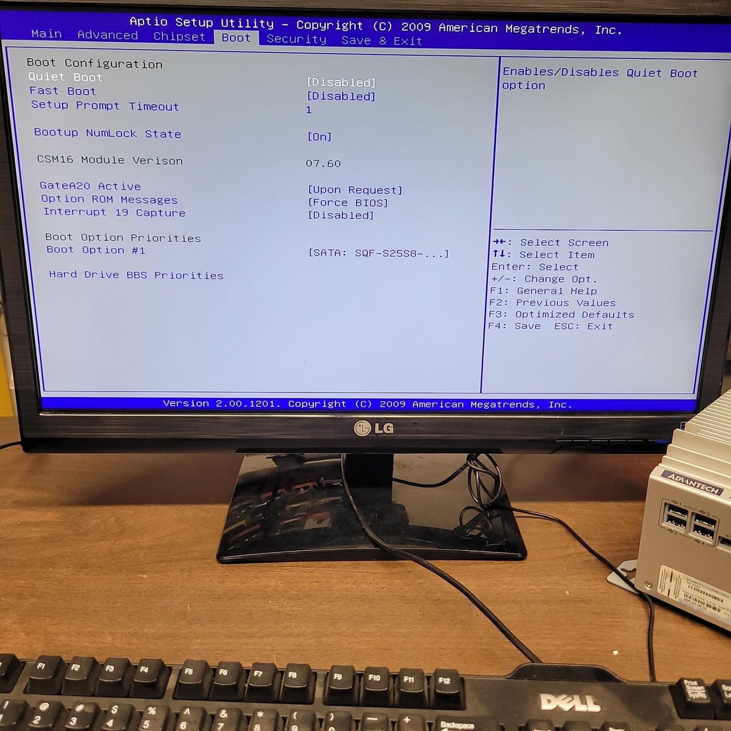 TESTED Advantech ARK-3440 Industrial Embedded Fanless Compact PC w/ Windows XP