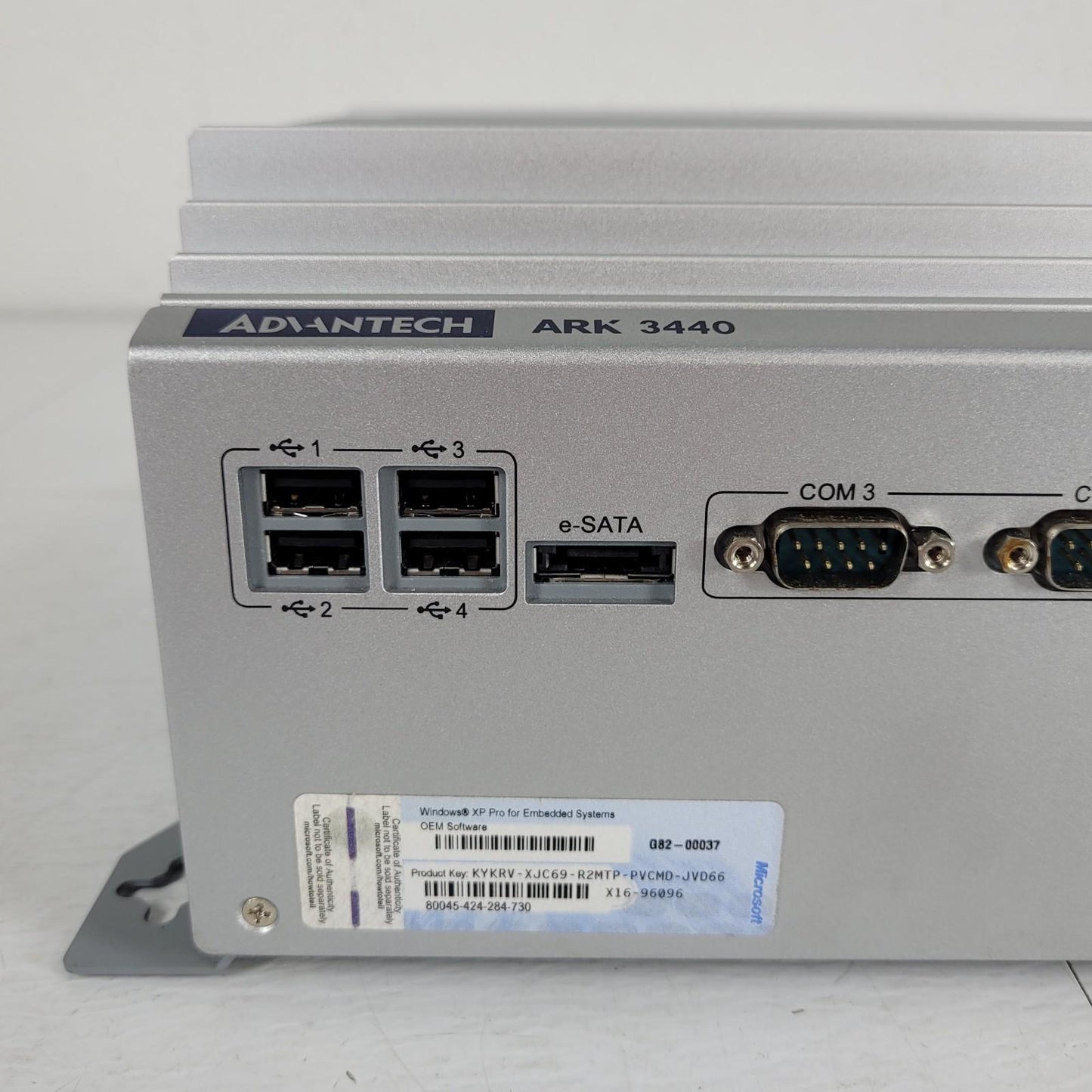 TESTED Advantech ARK-3440 Industrial Embedded Fanless Compact PC w/ Windows XP