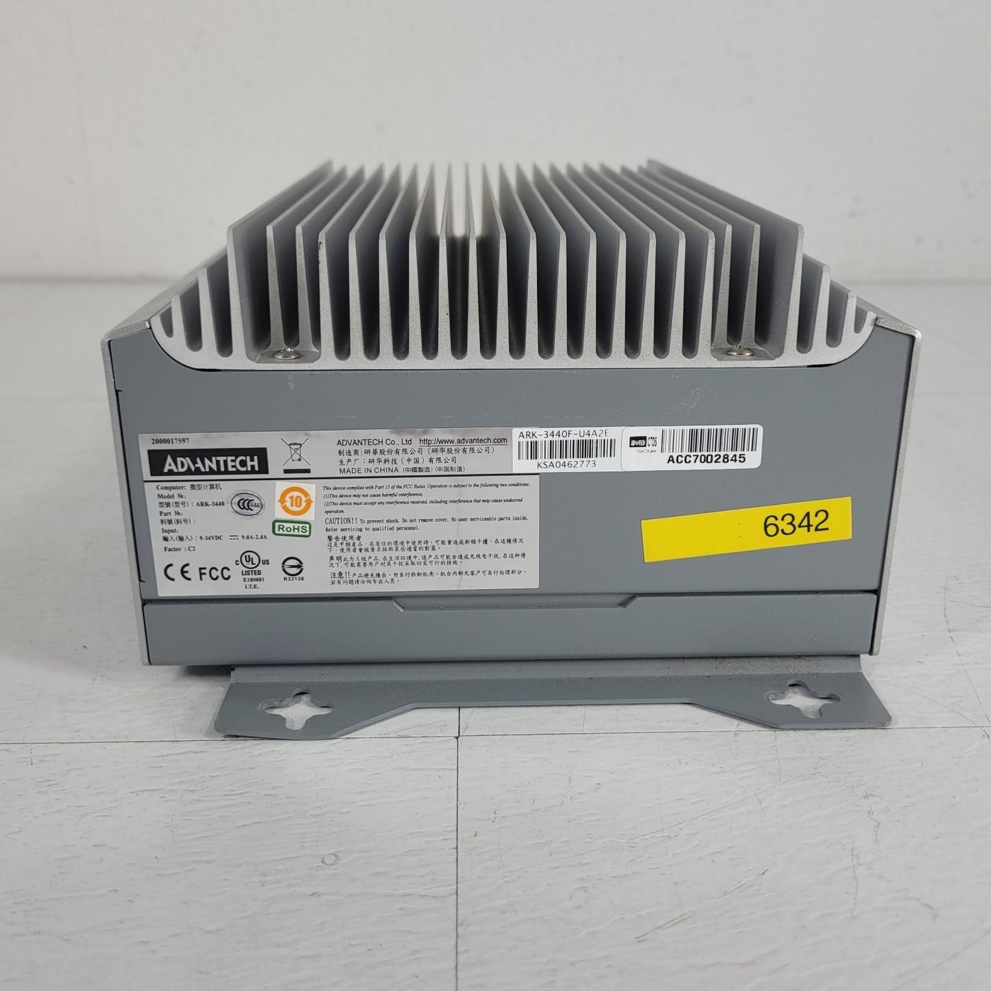 TESTED Advantech ARK-3440 Industrial Embedded Fanless Compact PC w/ Windows XP