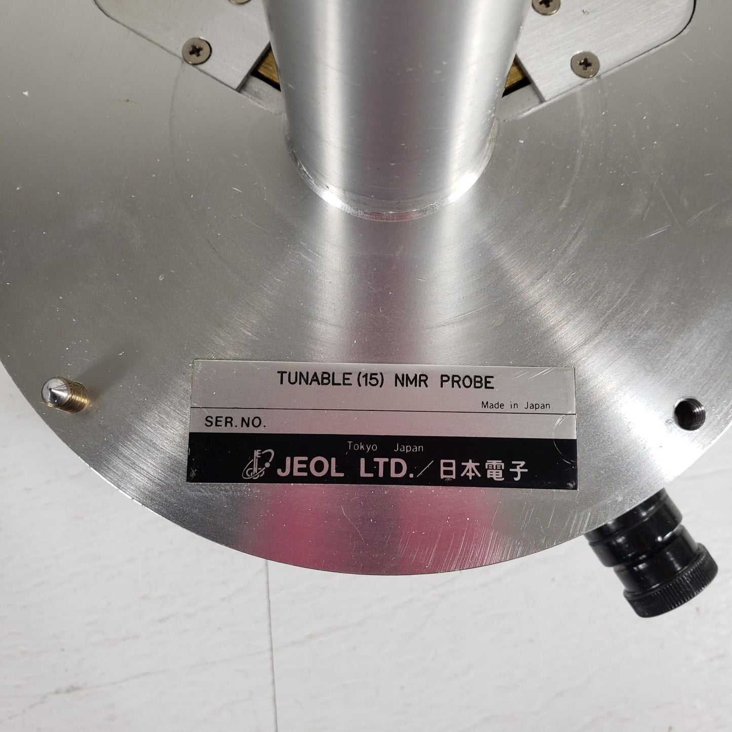 Jeol 5mm Tunable NMR Probe GX-400 HX5 G40HX5 BBlow 15mmnb IRR TR-1 OBS