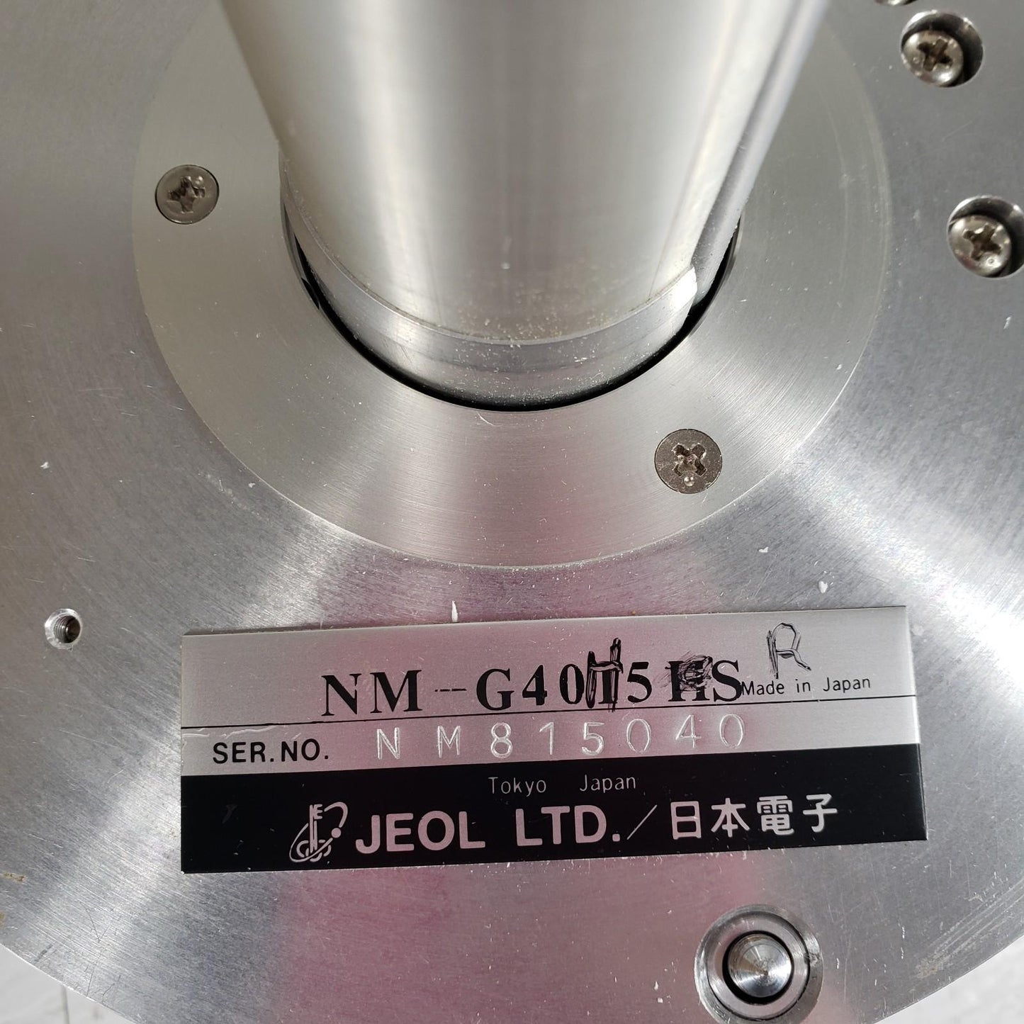 Jeol NM-G4015HS Tunable Broadband NMR Probe FX-200 GX-400 (15) Endo 2-B 815040