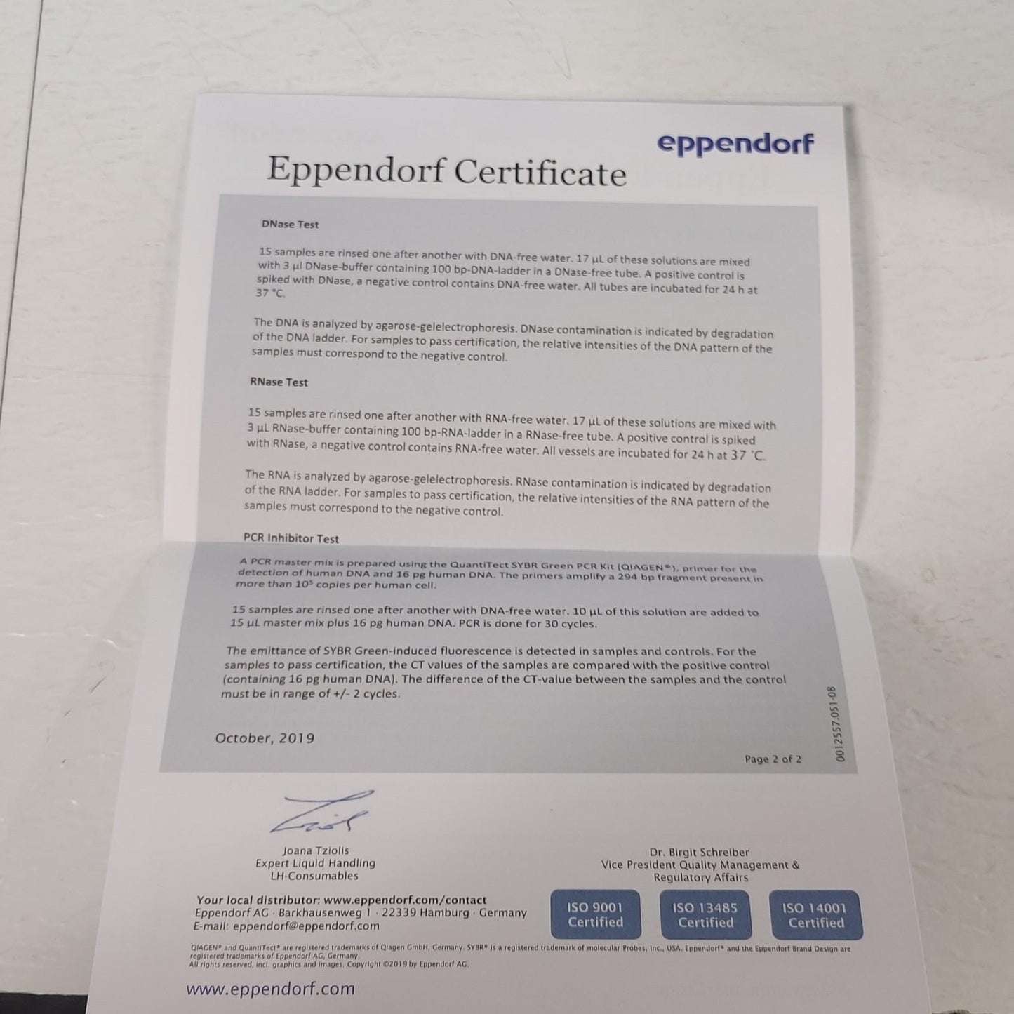 Eppendorf 022494006 epT.I.P.S. Reloads 50-1250µL 8 X 96 Tips PCR Clean