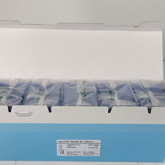 Eppendorf 022494004 epT.I.P.S. Reloads 50 - 1250 μL 10 X 96 Tips In Trays Pipet
