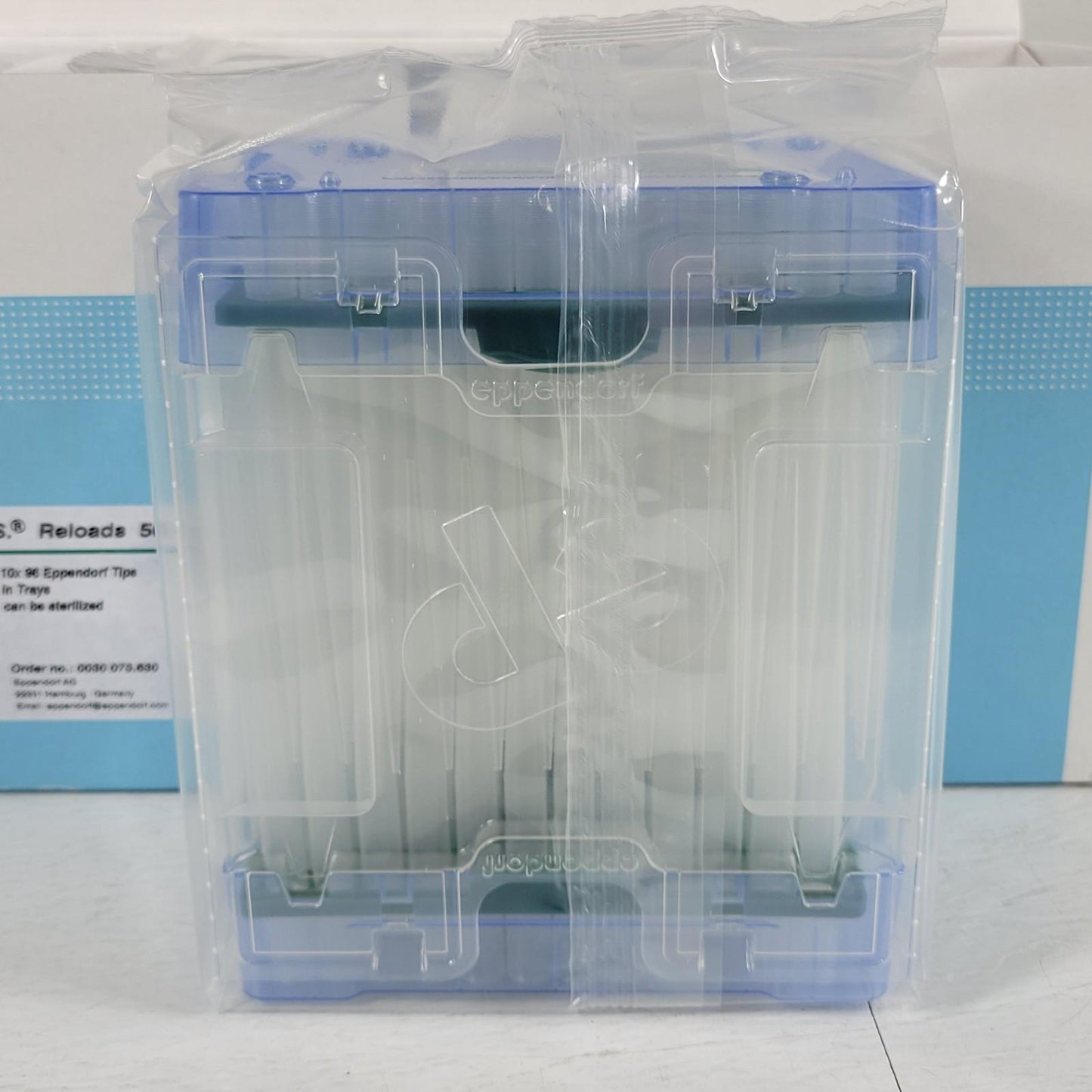 Eppendorf 022494004 epT.I.P.S. Reloads 50 - 1250 μL 10 X 96 Tips In Trays Pipet