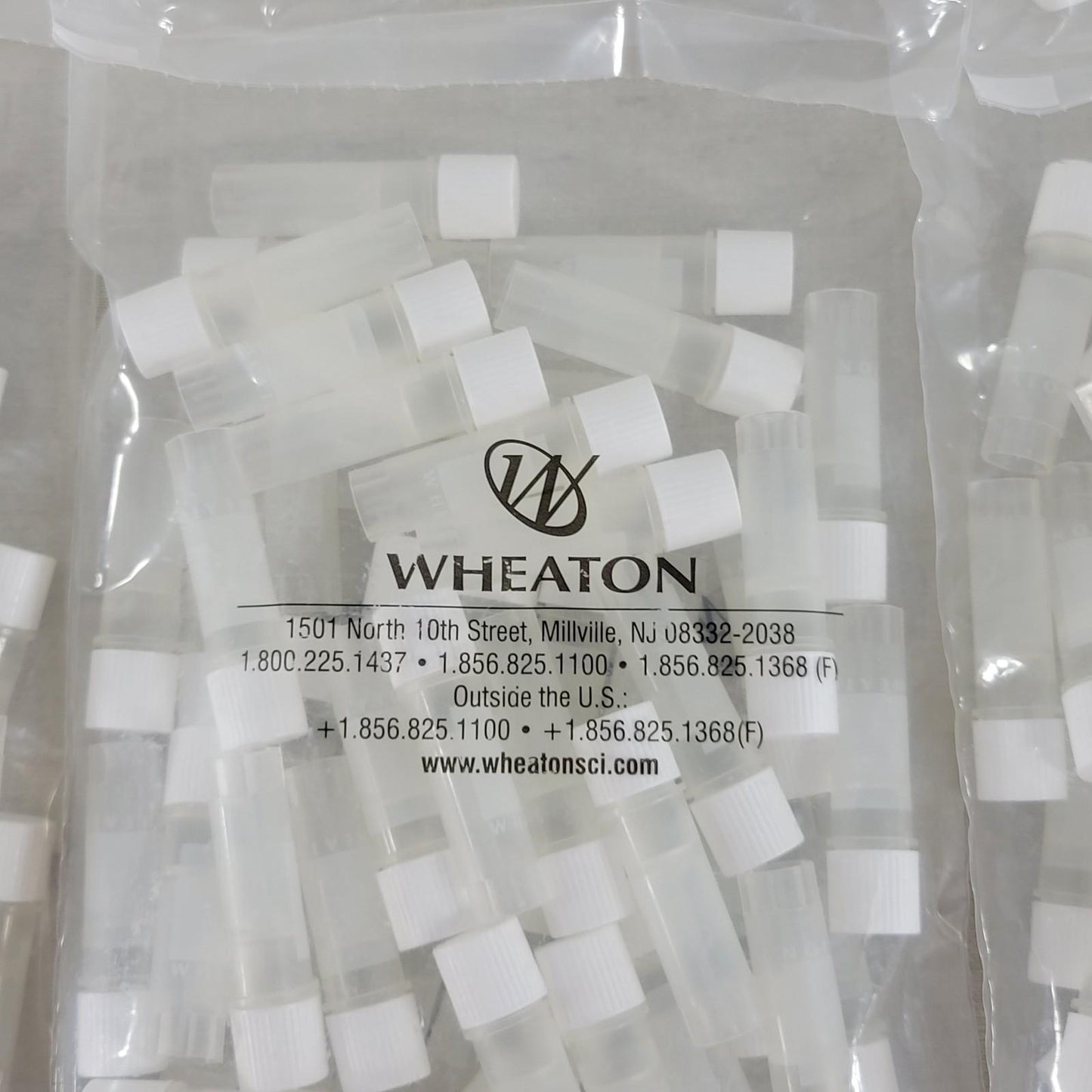 Wheaton W985874 CryoELITE Cryogenic Vials Freestanding External Thread 400 Ct