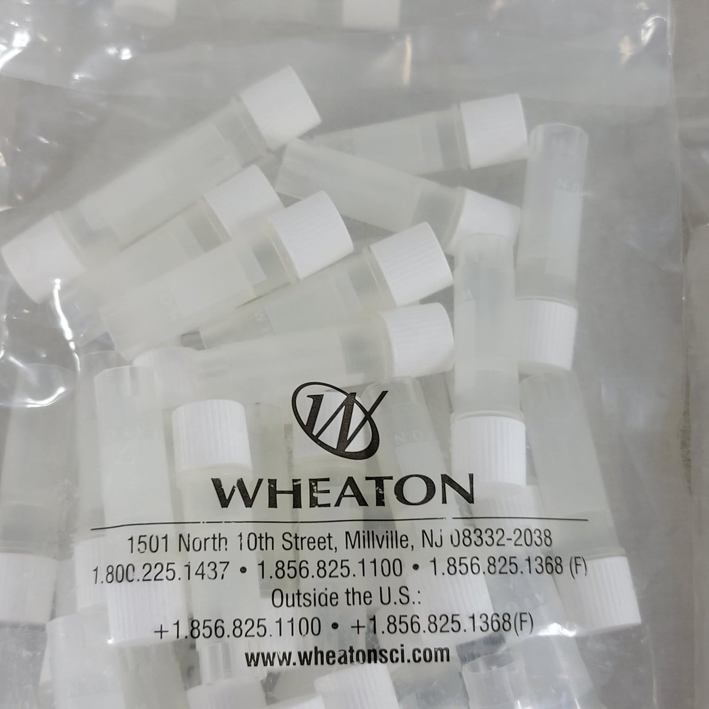 Wheaton W985874 CryoELITE Cryogenic Vials Freestanding External Thread 400 Ct