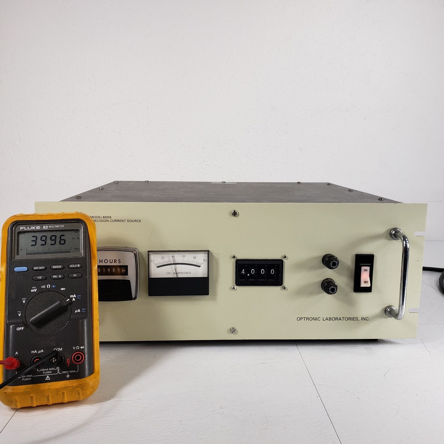 READ Optronic Laboratories 65DS Precision Current Source 0-10A CD 45W/200W Diode
