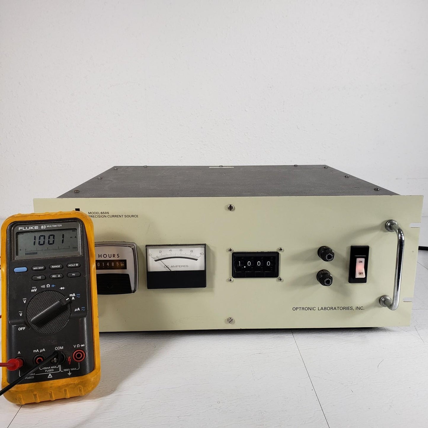 READ Optronic Laboratories 65DS Precision Current Source 0-10A CD 45W/200W Diode