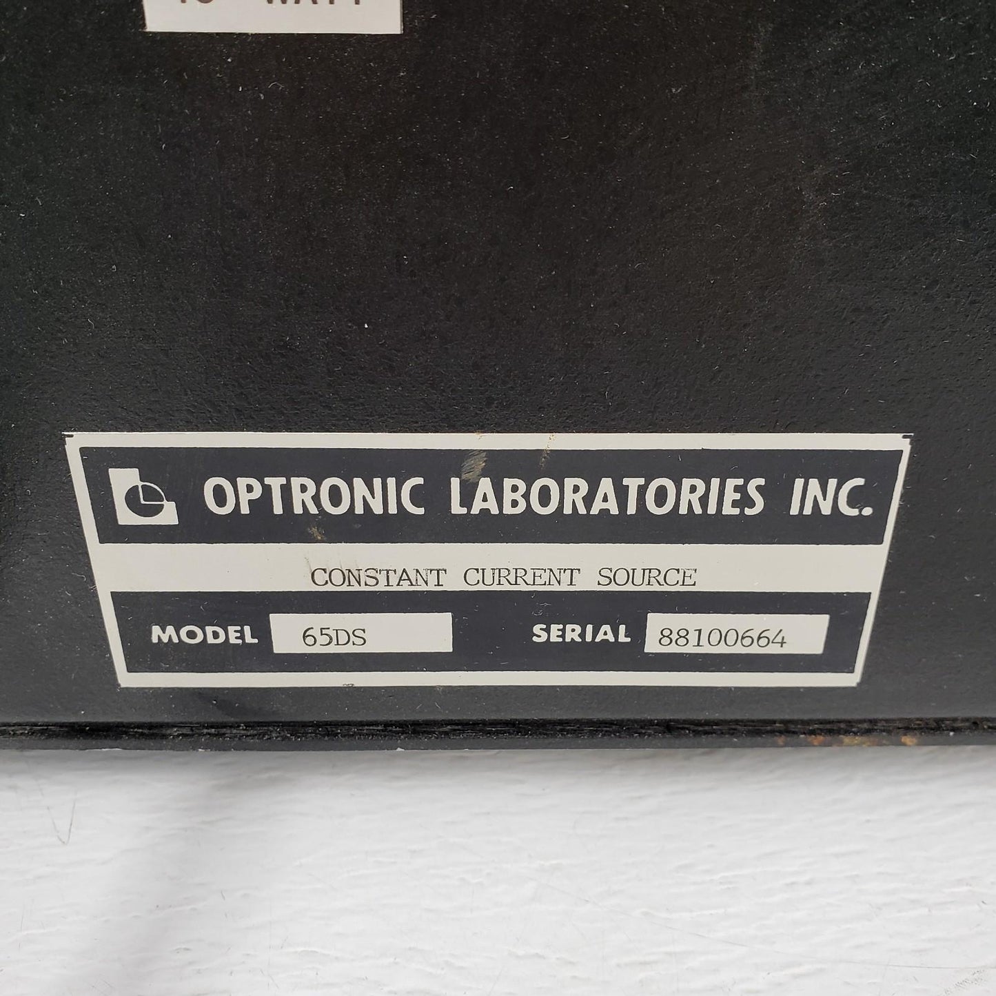 READ Optronic Laboratories 65DS Precision Current Source 0-10A CD 45W/200W Diode
