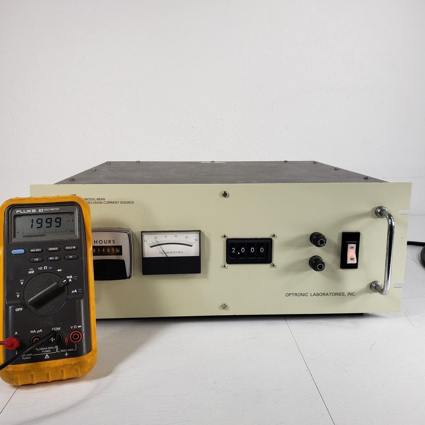 READ Optronic Laboratories 65DS Precision Current Source 0-10A CD 45W/200W Diode