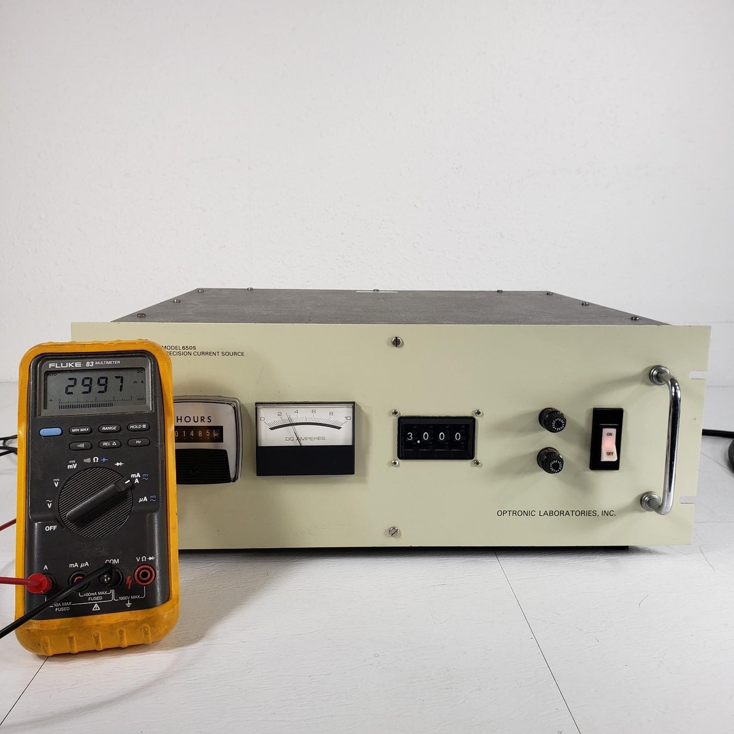READ Optronic Laboratories 65DS Precision Current Source 0-10A CD 45W/200W Diode