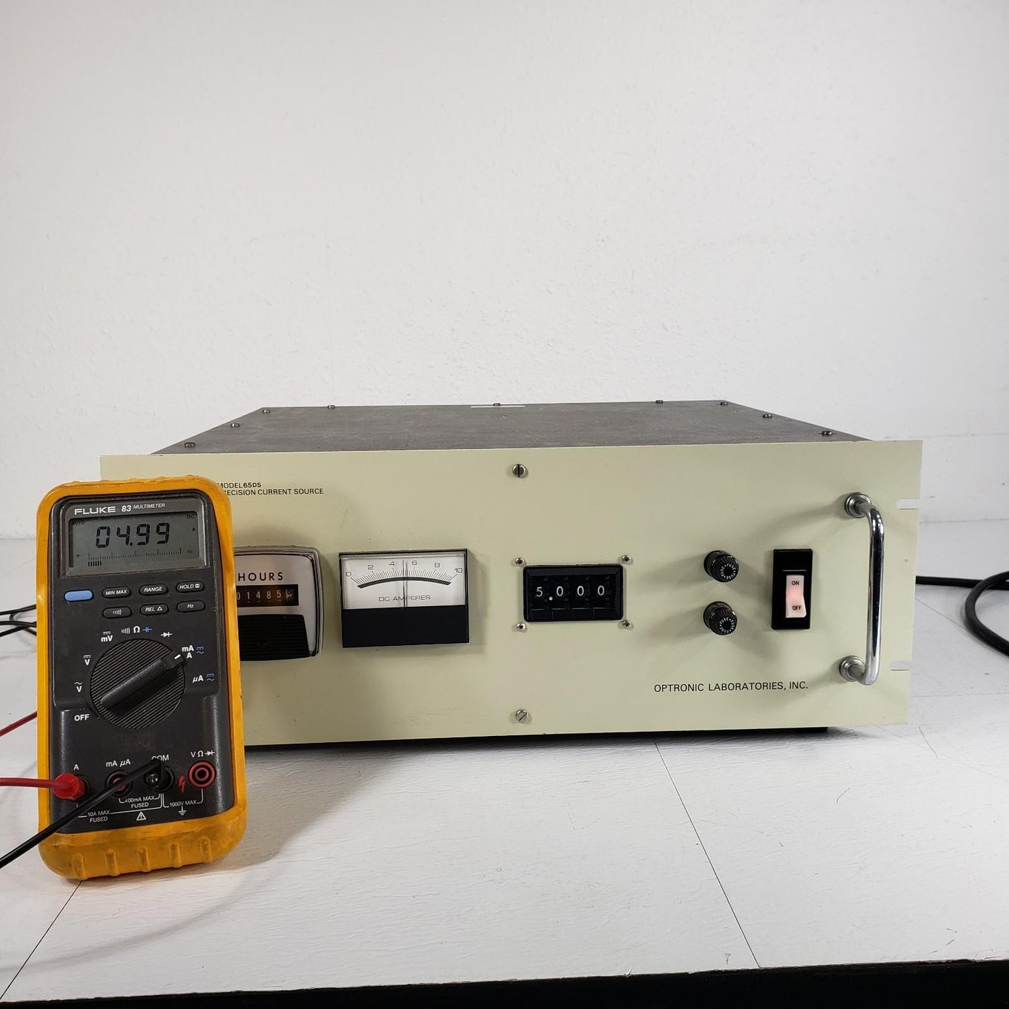 READ Optronic Laboratories 65DS Precision Current Source 0-10A CD 45W/200W Diode
