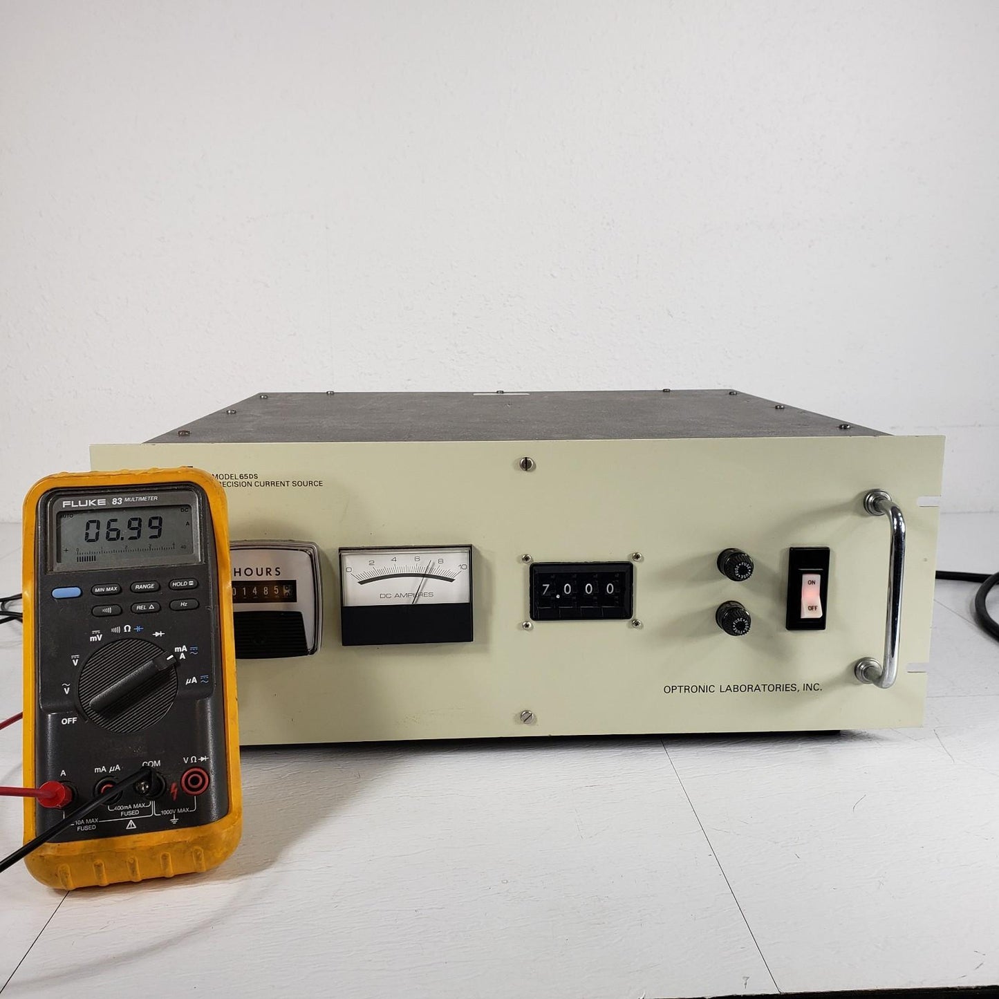 READ Optronic Laboratories 65DS Precision Current Source 0-10A CD 45W/200W Diode