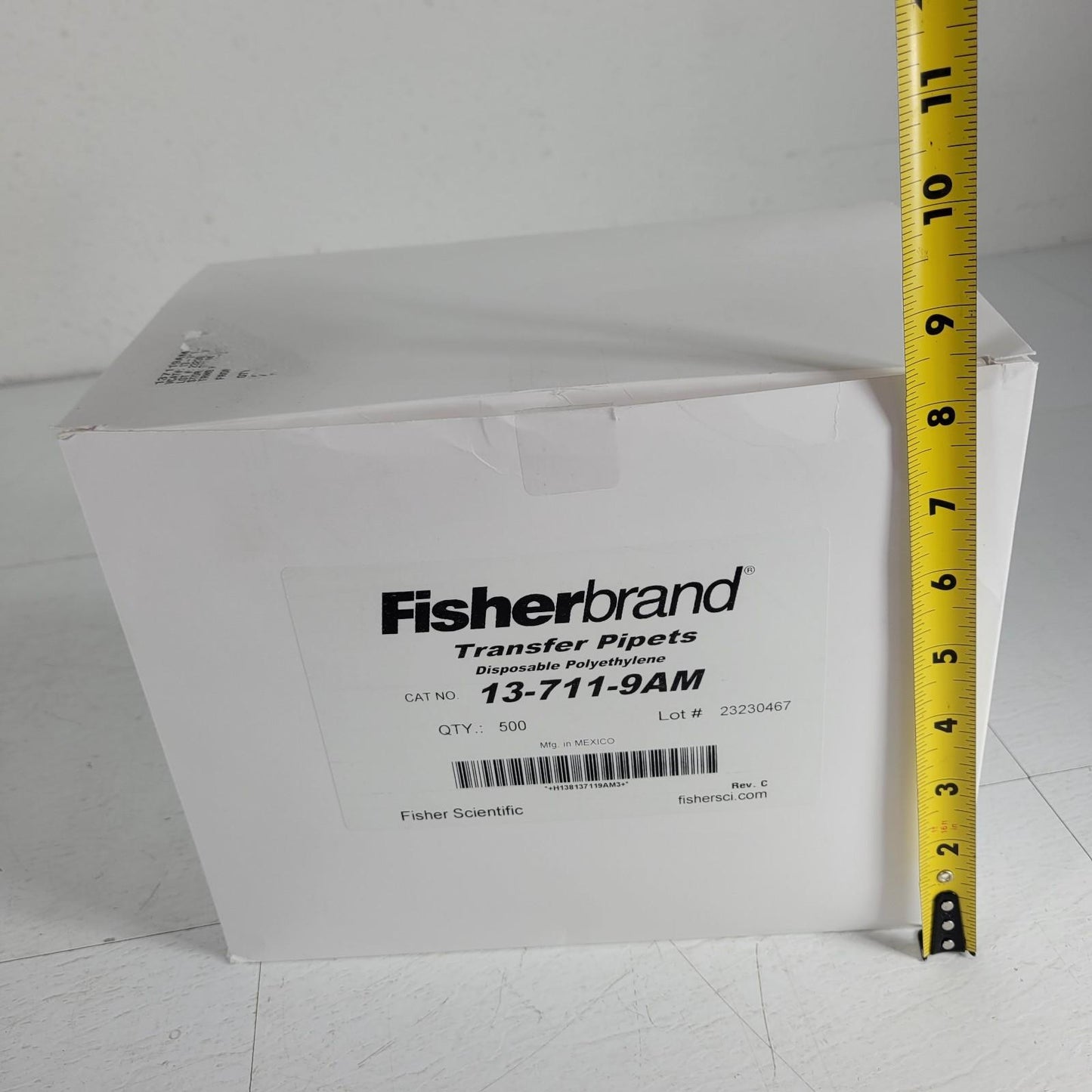 Fisherbrand 13-711-9AM Transfer Pipets Disposable Polyethylene 450 Ct