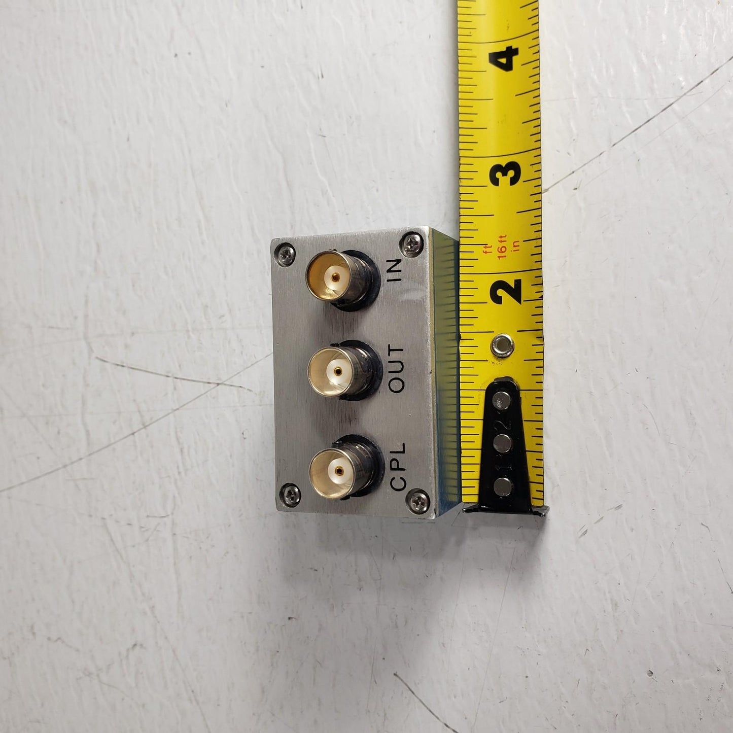 MINI-CIRCUITS 15542 Coaxial Directional Coupler ZDC-10-1 IN/OUT/CPL