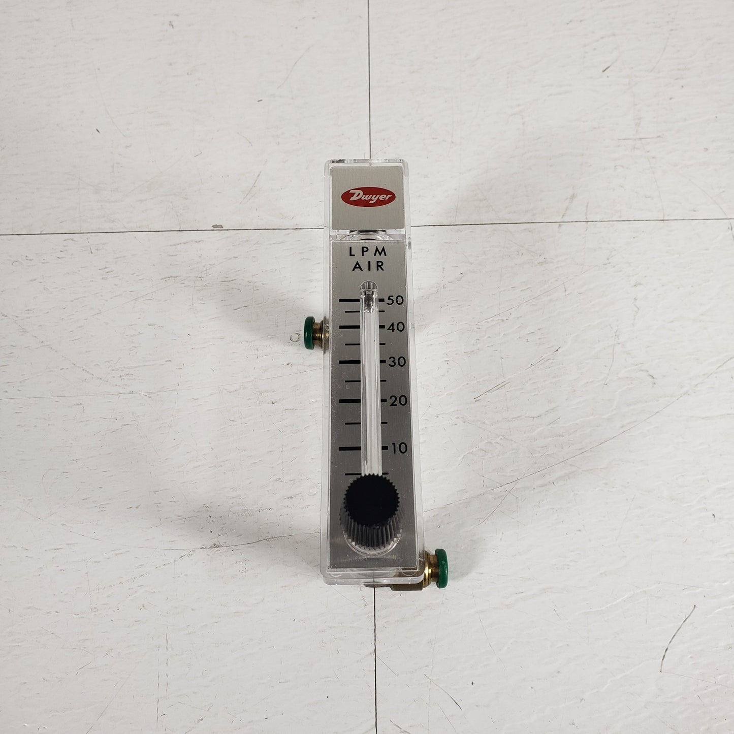 Dwyer Instruments 56-167808-00 50 LPM AIR Flow Meter Max Pres 100 PSI 130 Deg. F