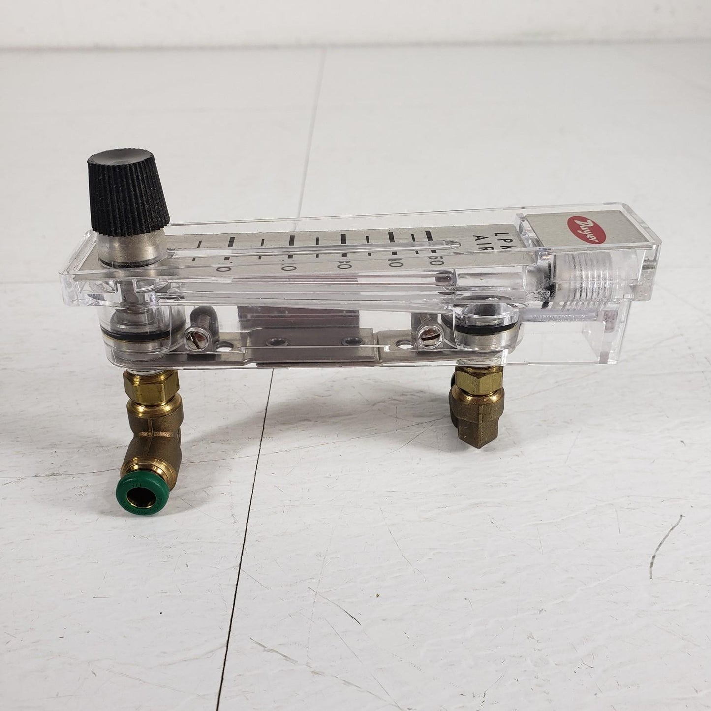 Dwyer Instruments 56-167808-00 50 LPM AIR Flow Meter Max Pres 100 PSI 130 Deg. F