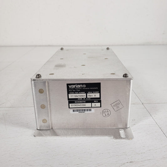Varian Unity Inova NMR 0190478901-A RF Splitter Box, Schematic 0190342200 Rev A