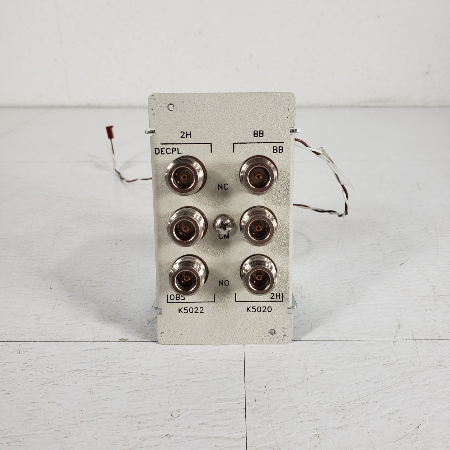 Varian NMR 0190554901 Splitter Box DECPL K5020 N-TYPE BNC Adapter Switch