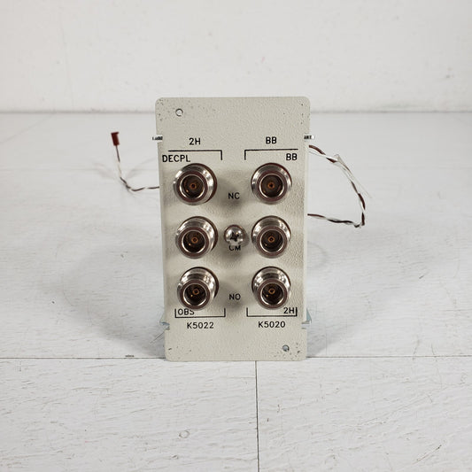 Varian NMR 0190554901 Splitter Box DECPL K5020 N-TYPE BNC Adapter Switch