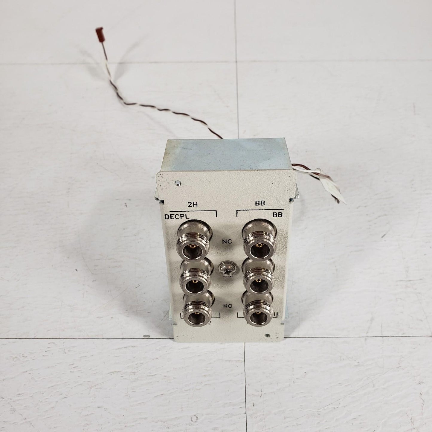 Varian NMR 0190554901 Splitter Box DECPL K5020 N-TYPE BNC Adapter Switch