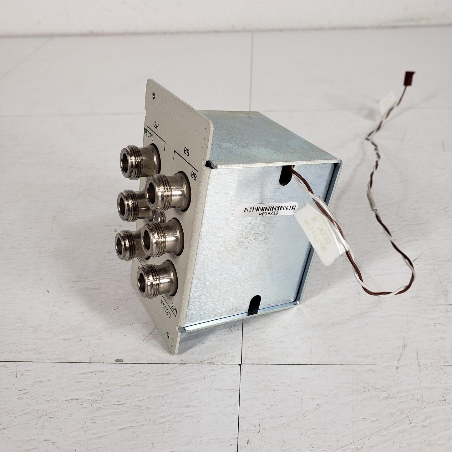 Varian NMR 0190554901 Splitter Box DECPL K5020 N-TYPE BNC Adapter Switch