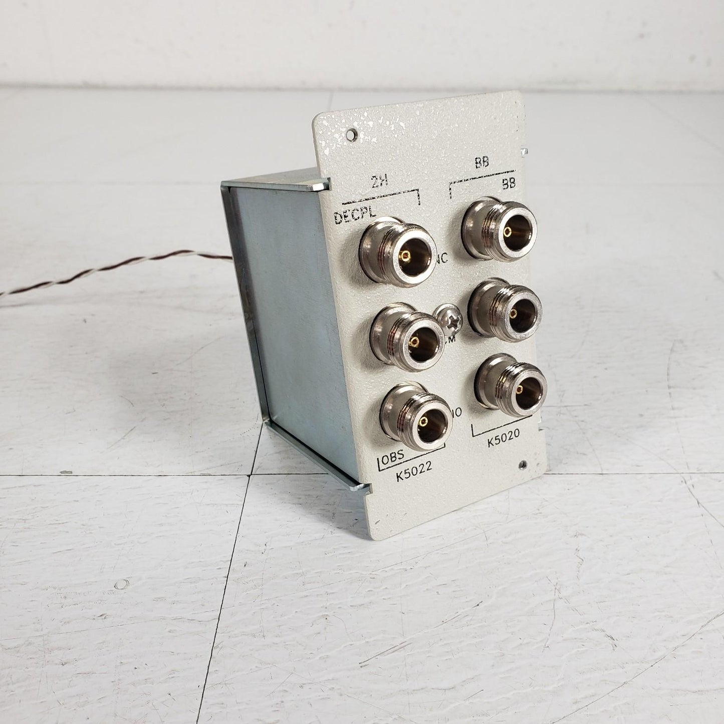 Varian NMR 0190554901 Splitter Box DECPL K5020 N-TYPE BNC Adapter Switch