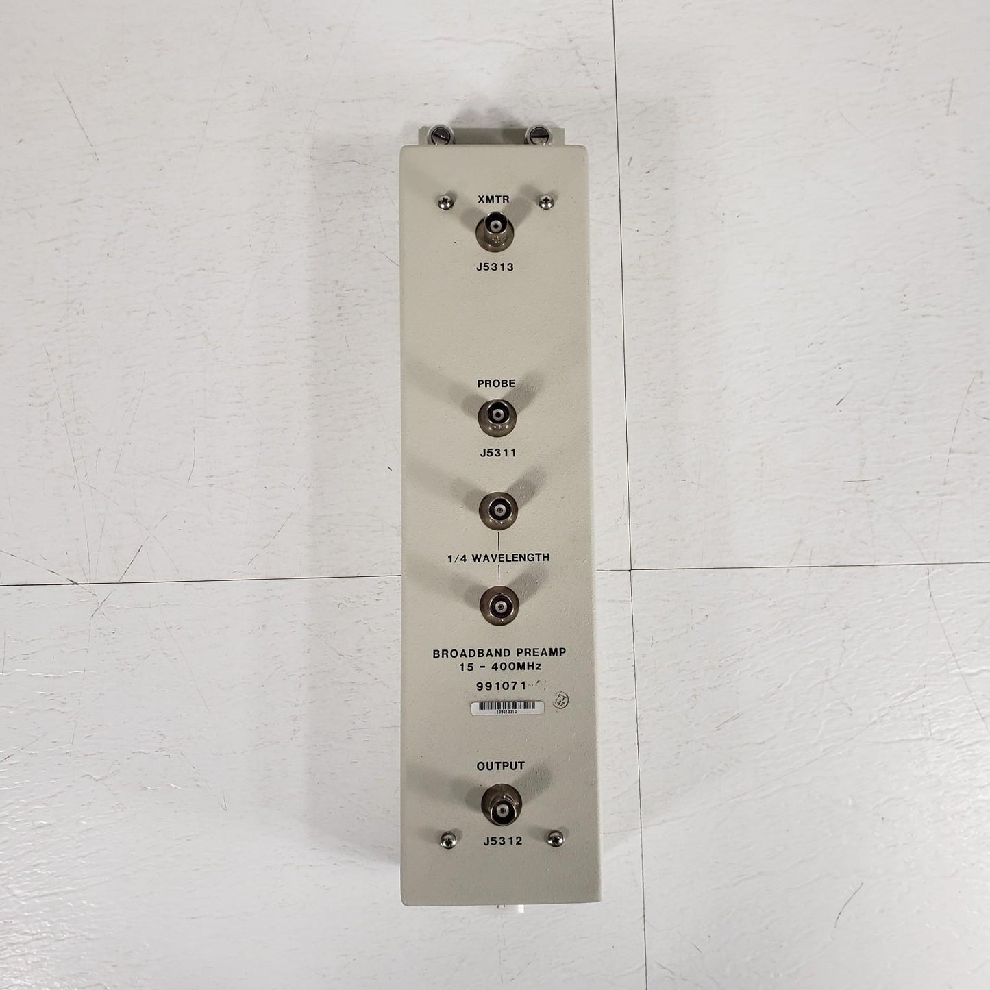 Varian 991071 Unity INova Broadband Preamp NMR XMTR PROBE 1/4 Wavelength