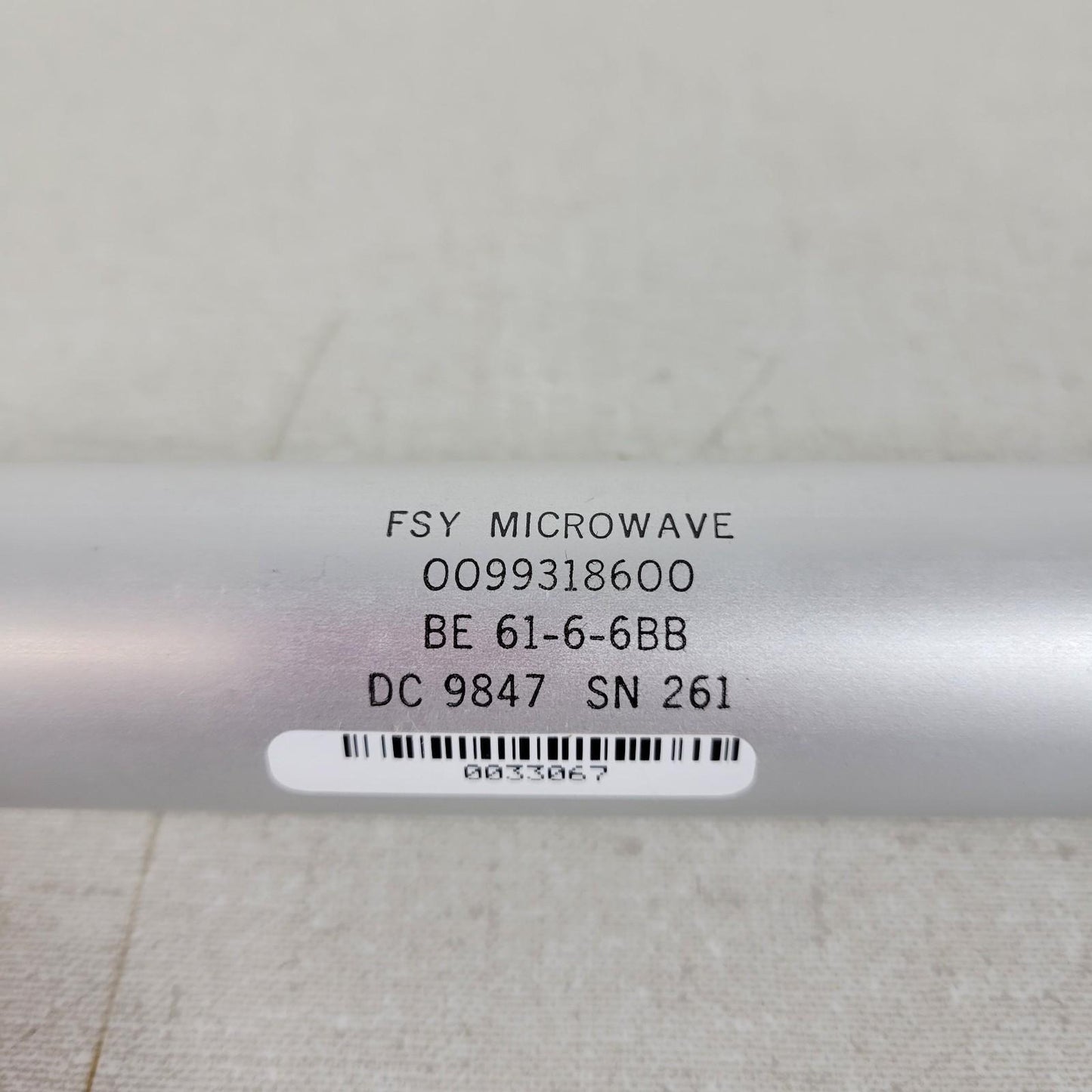 Spectrum FSY Microwave 0099318600 Broadband Filter BNC BE61-6-BB DC0442 SN261