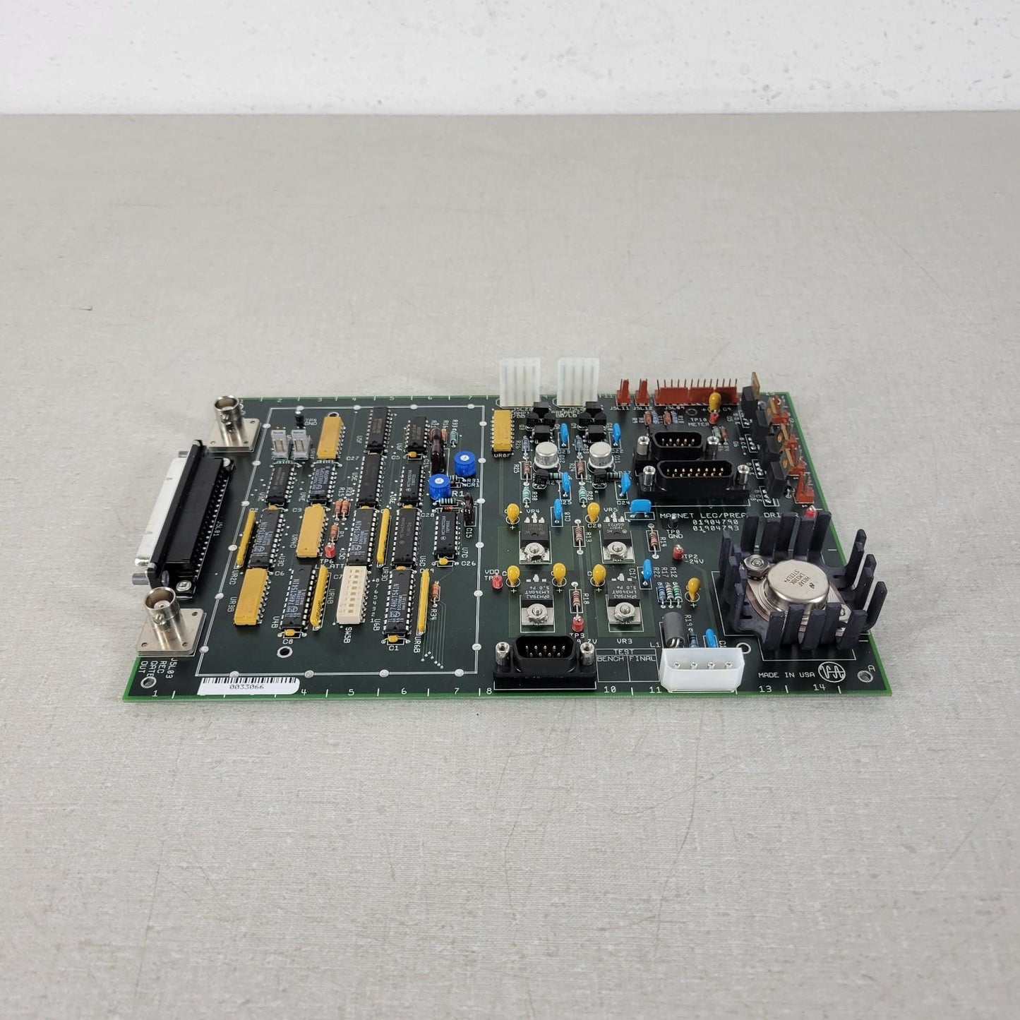 Varian 1904790 1904793 Magnet Leg PreAmp Driver Board Printed Circuit Board