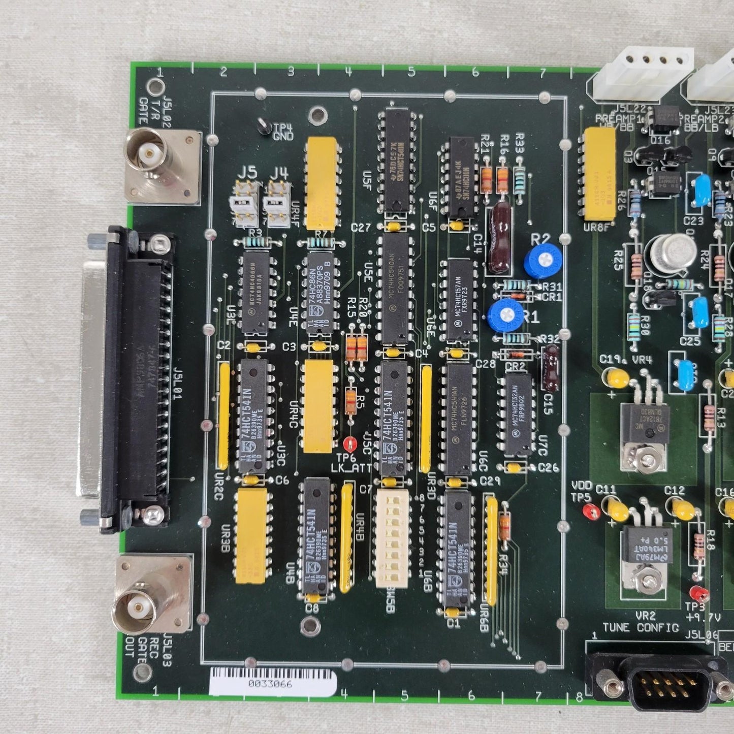 Varian 1904790 1904793 Magnet Leg PreAmp Driver Board Printed Circuit Board