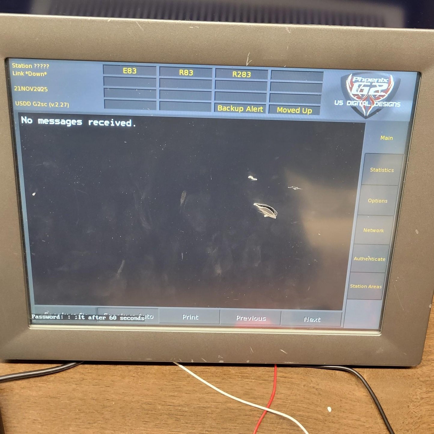 TESTED ADVANTECH TPC-1271 Touch Panel Computer Intel Atom DS25 1.8 GHz IRQ PCI