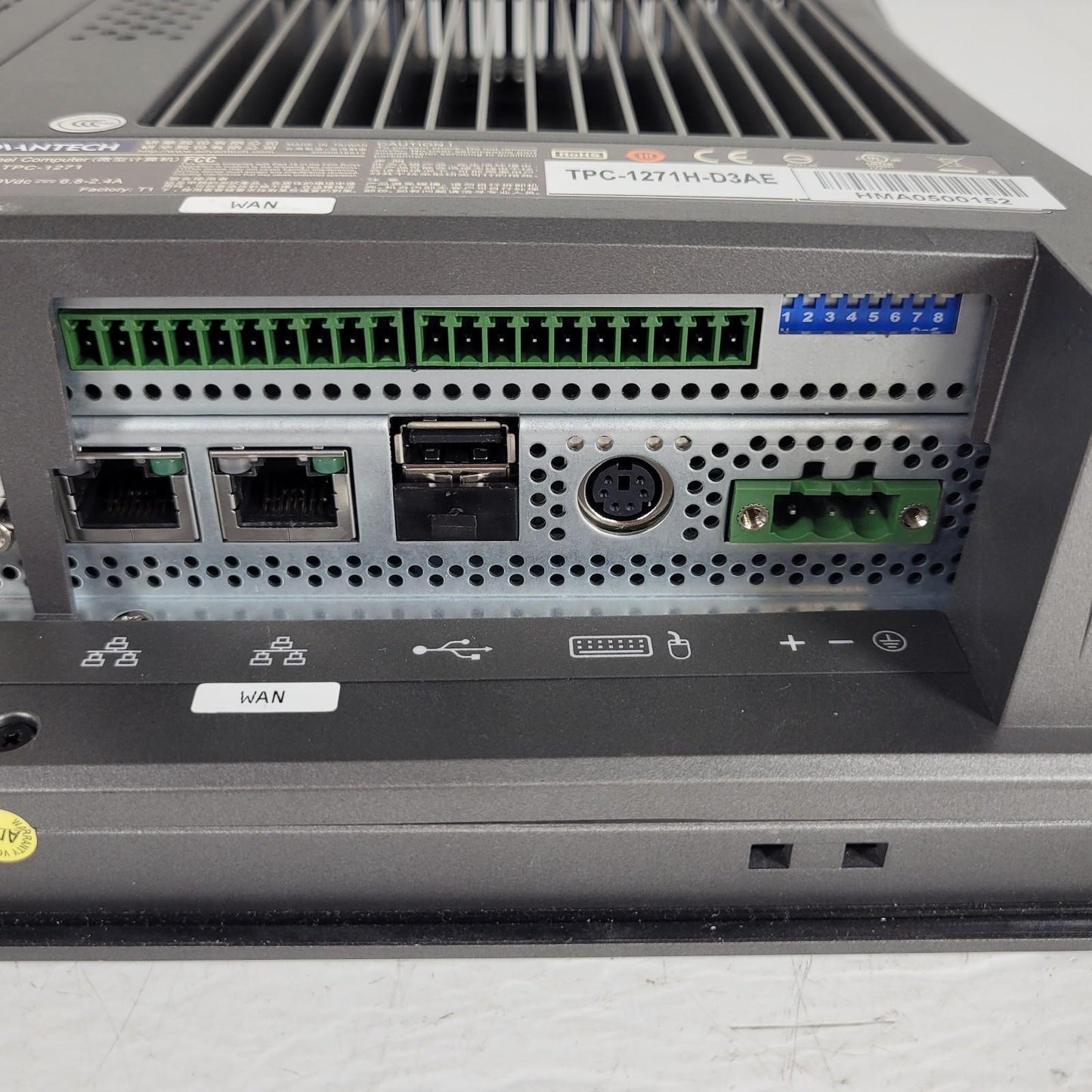 TESTED ADVANTECH TPC-1271 Touch Panel Computer Intel Atom DS25 1.8 GHz IRQ PCI