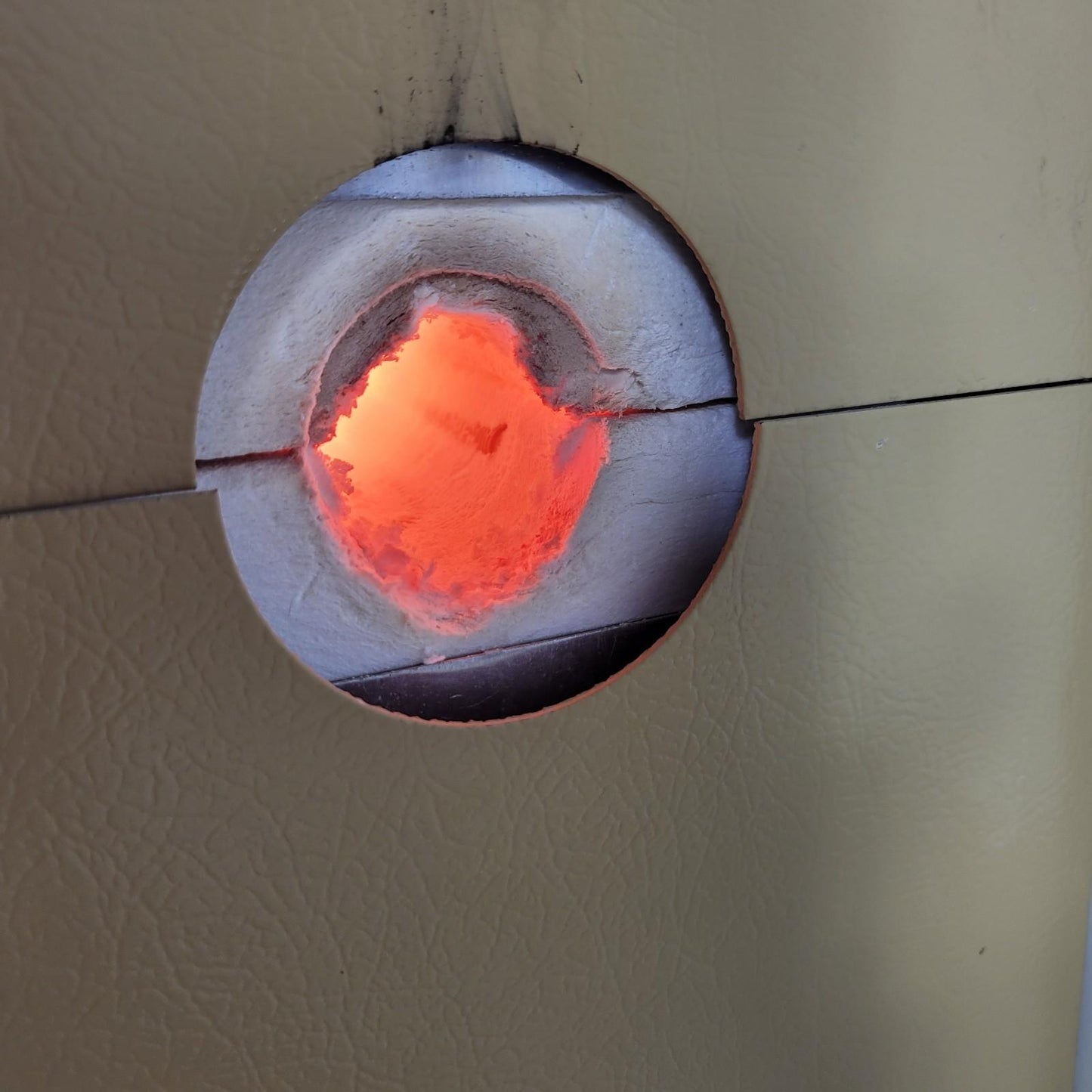 TESTED TO 1050°C Lindberg 55035 Ceramic Oven Tube Furnace 120/240 V 800 Watts