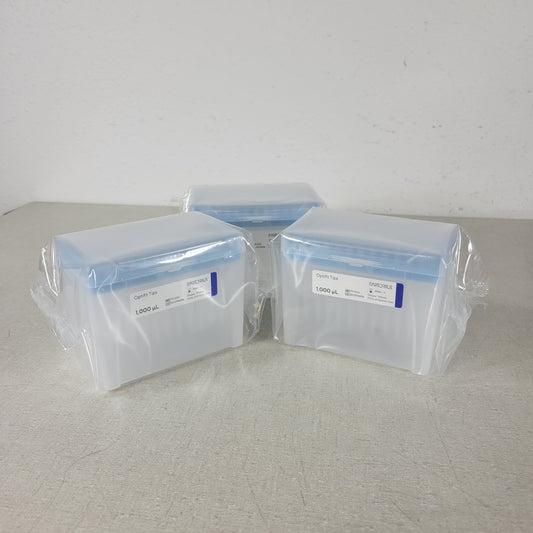Satorius 791000 Optifit Tips 1000uL 96/Pack Expires 2026-11 Bundle Of 3