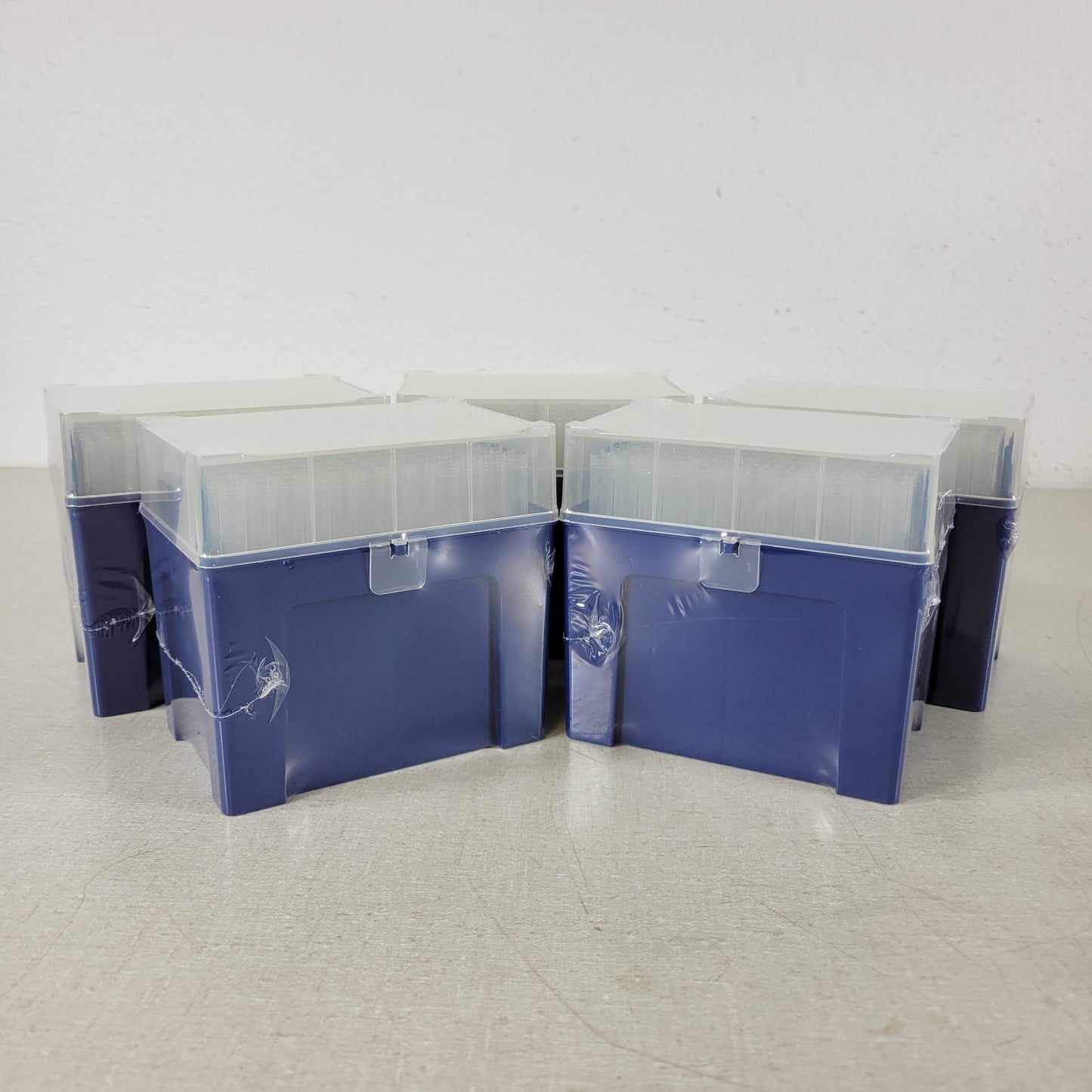 BluTip 1250ul Universal Pipet Tips (Clean, 5 Racks/pk, 480 Tips) Pipette Tip