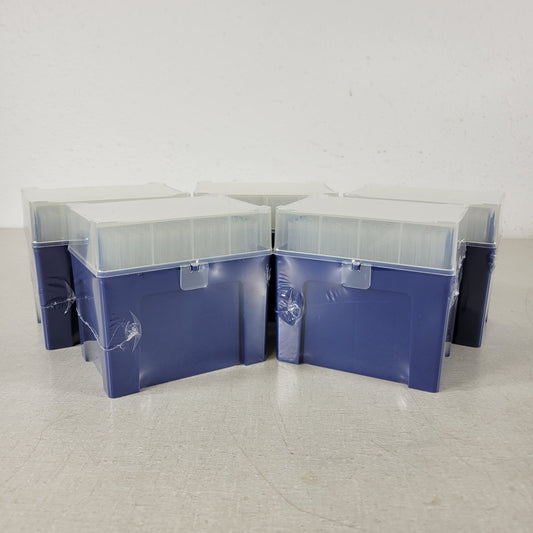 BluTip 1250ul Universal Pipet Tips (Clean, 5 Racks/pk, 480 Tips) Pipette Tip