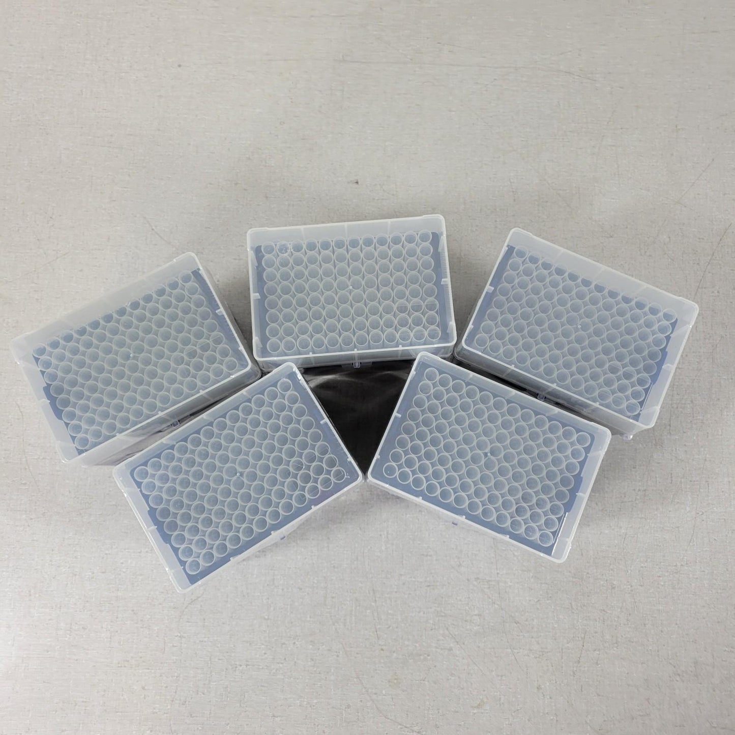 BluTip 1250ul Universal Pipet Tips (Clean, 5 Racks/pk, 480 Tips) Pipette Tip