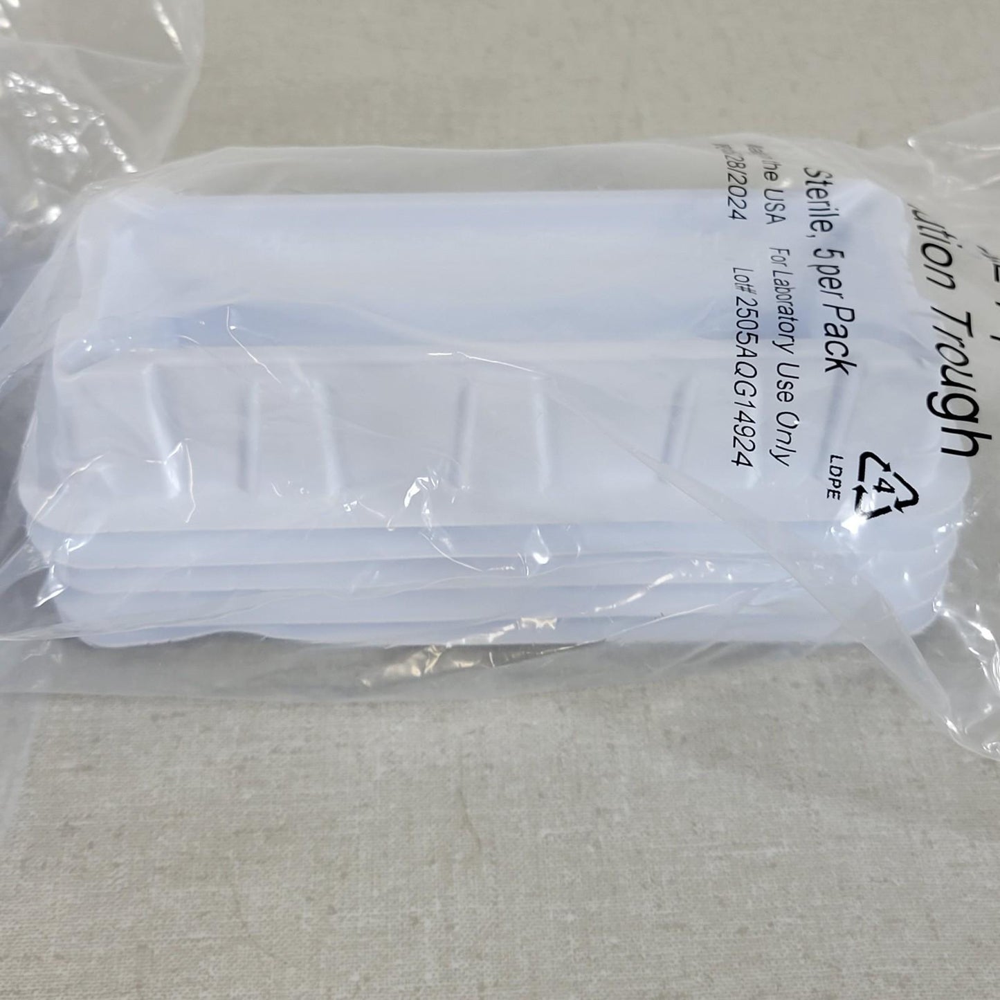 AquaFill 25ml Pipettor Reagent Solution Reservoir Trough 20 pcs Thermo