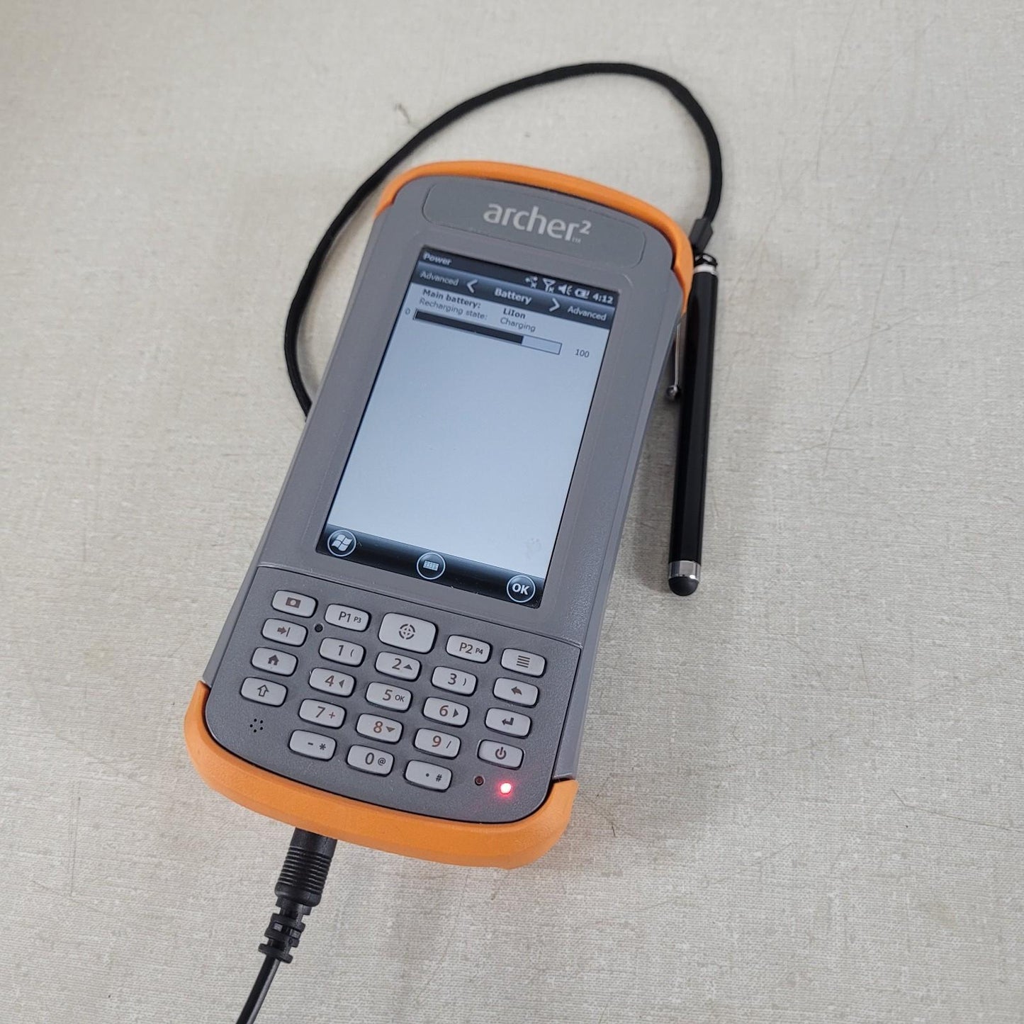 Juniper Archer 2 Mobile Handheld Computer Data Collector w/ Charger and OEM Box