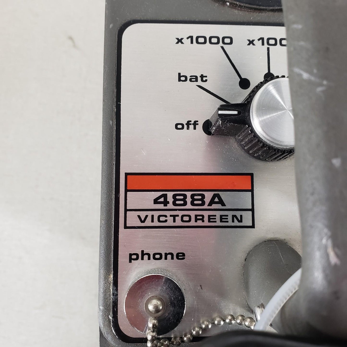 Victoreen 488A HS3Z Neutron Survey Meter Radiation Detector 0-12,000c/m Geiger