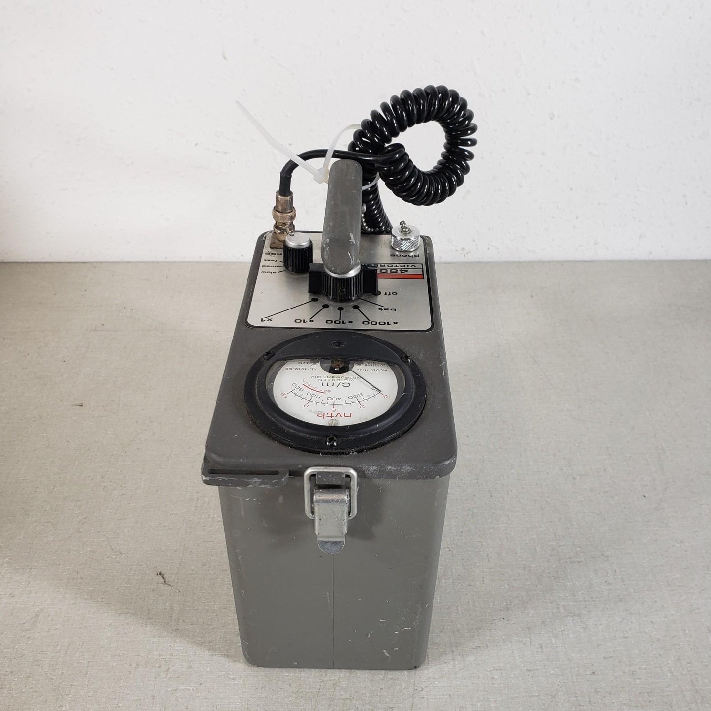 Victoreen 488A HS3Z Neutron Survey Meter Radiation Detector 0-12,000c/m Geiger