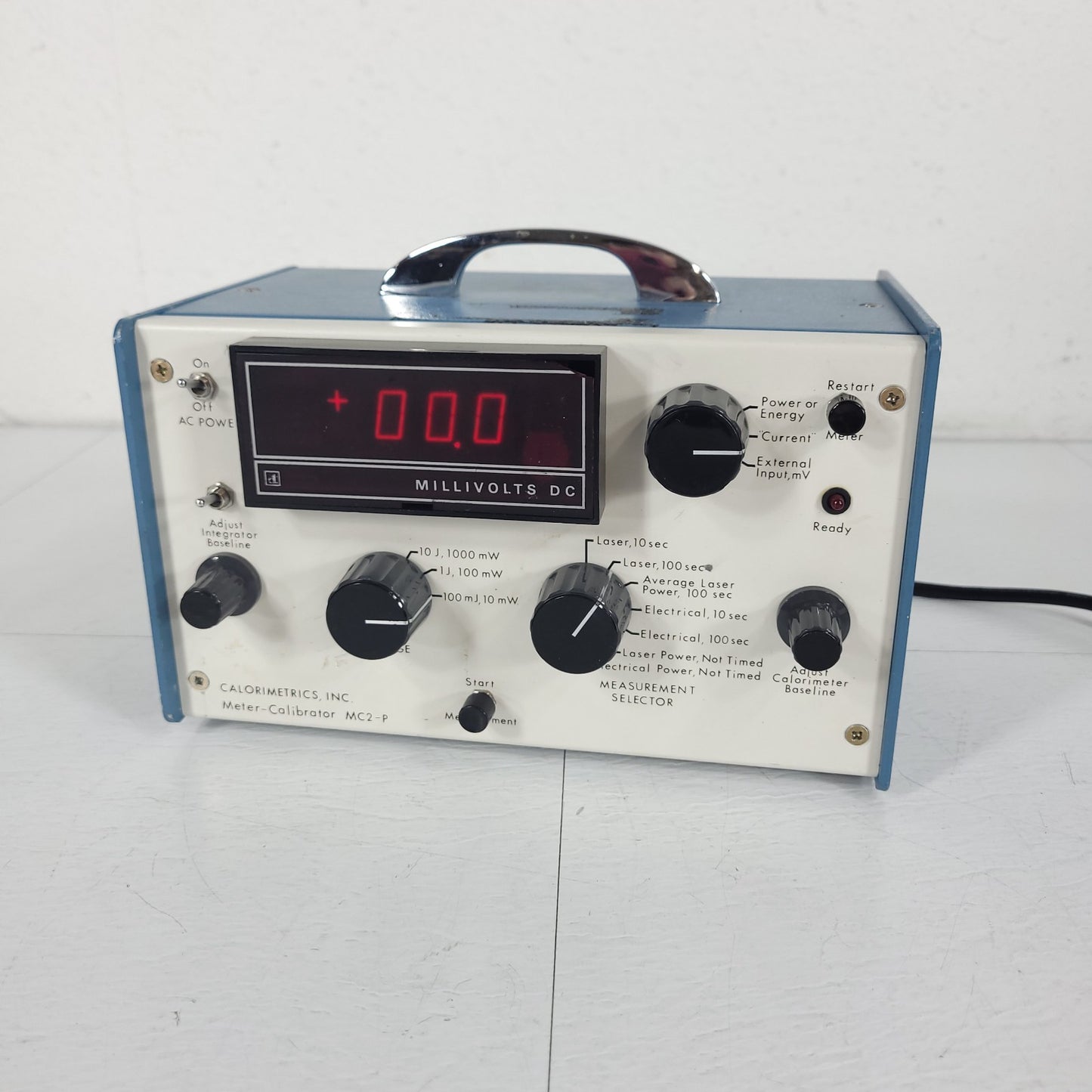 *PARTS ONLY* Calorimetrics Meter Calibrator MC2-P Laser Current Measurement 120V