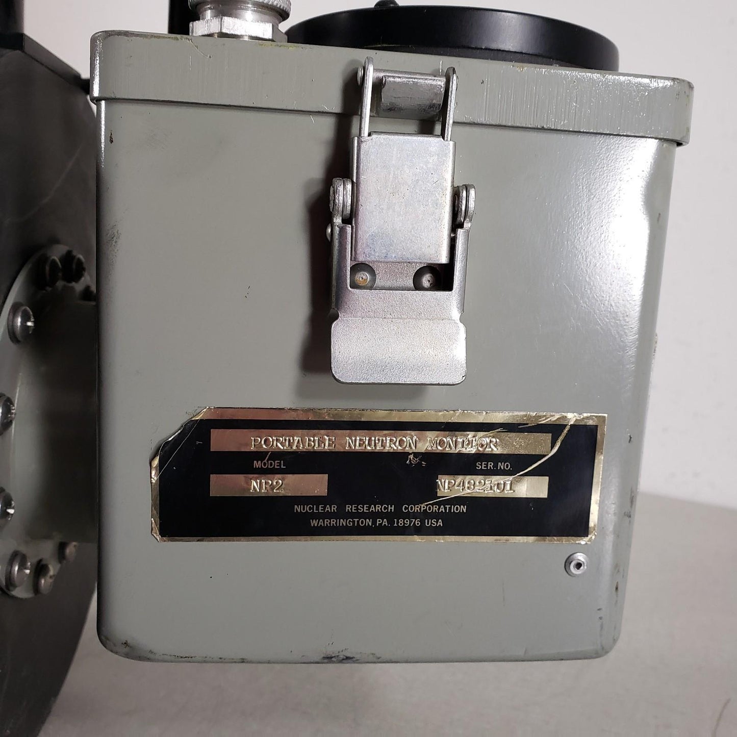 Nuclear Research NRC NP2 Portable REM Reading Neutron Monitor SNOOPY mrem/hr