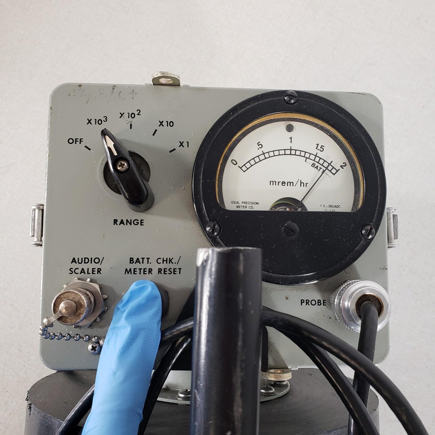 Nuclear Research NRC NP2 Portable REM Reading Neutron Monitor SNOOPY mrem/hr