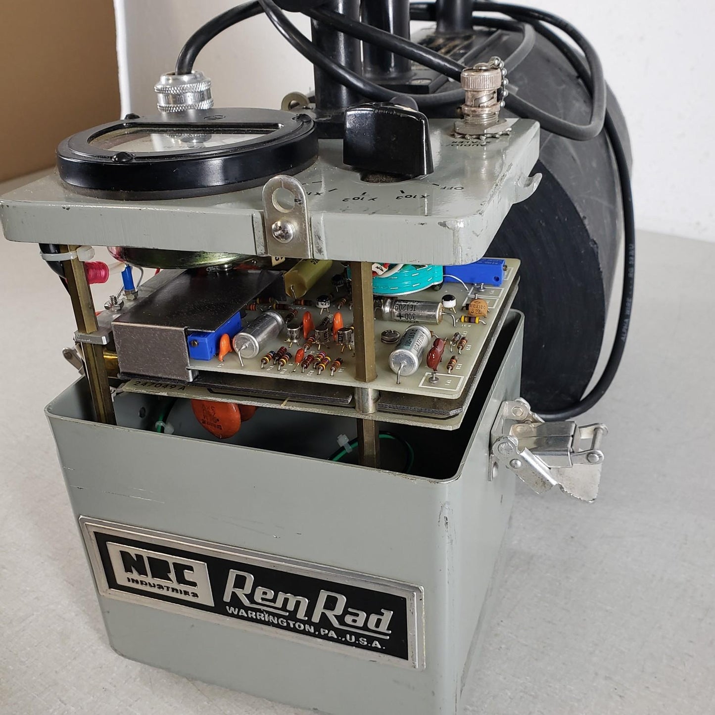 Nuclear Research NRC NP2 Portable REM Reading Neutron Monitor SNOOPY mrem/hr