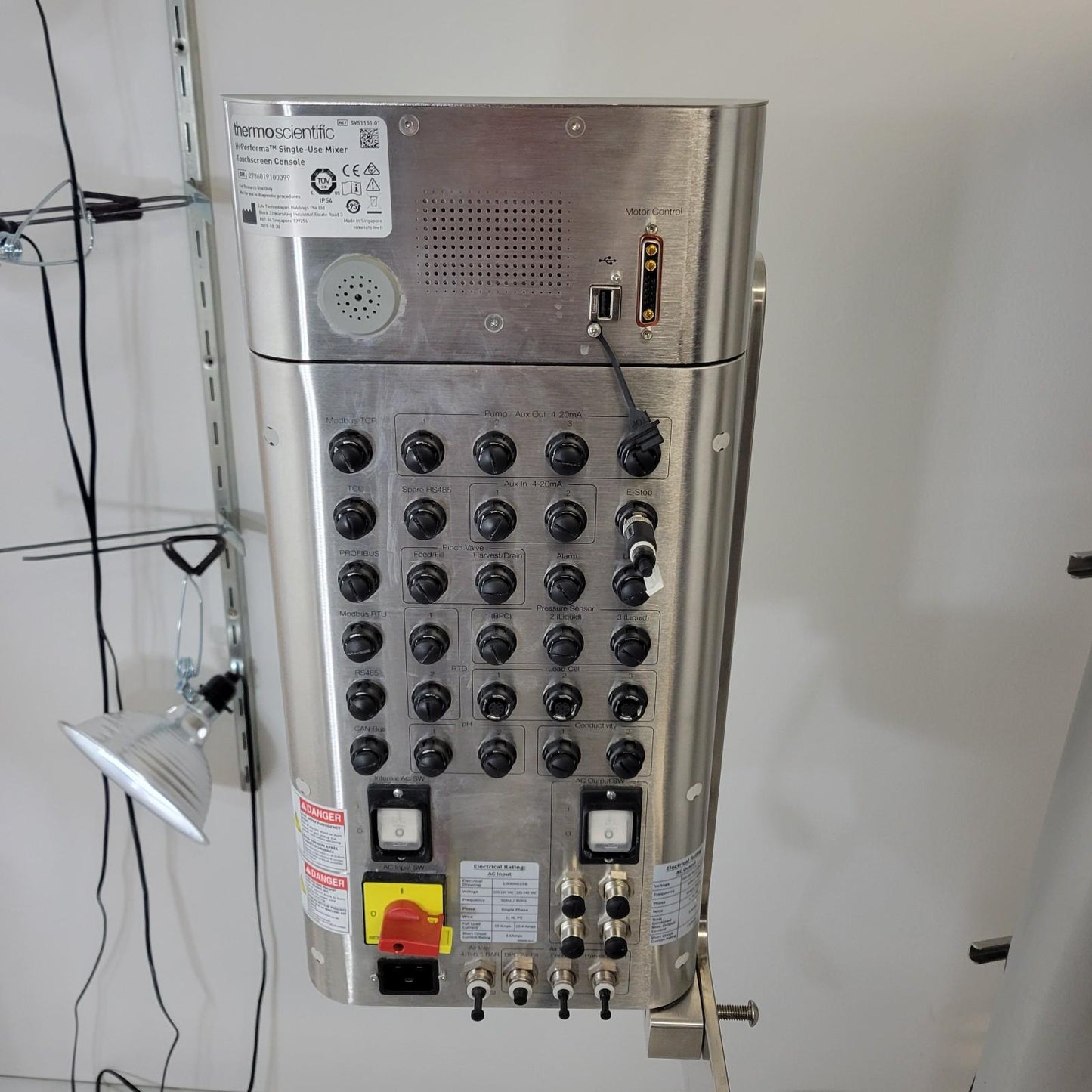 2020 Thermo HyPerforma 1000L Single-Use Mixer SUM1000.5082 Non-Jacketed
